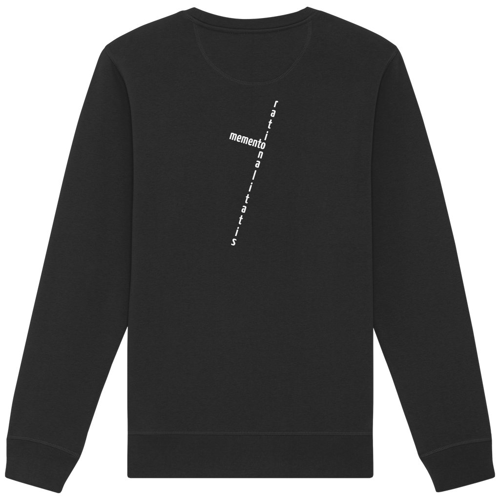 WHITE BACK (K2) - Organic Basic Unisex Sweatshirt