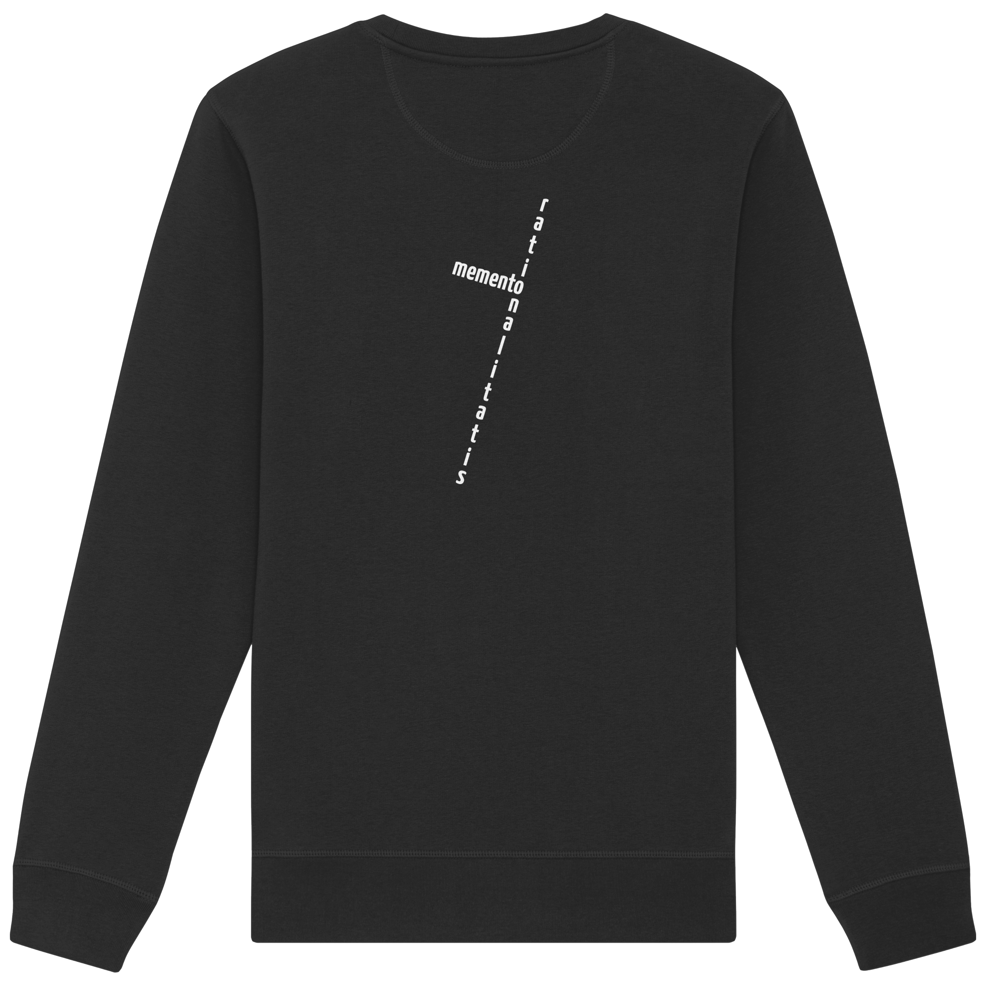 WHITE BACK (K2) - Organic Basic Unisex Sweatshirt