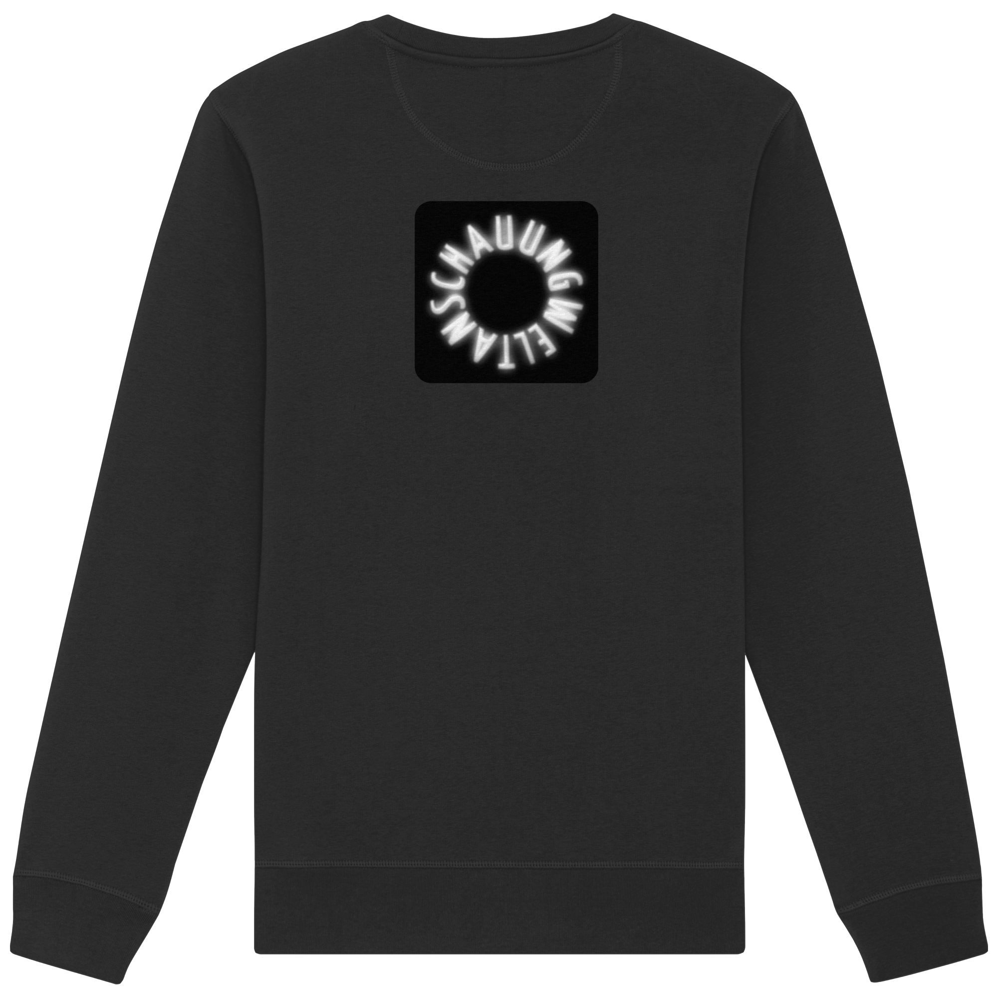 WHITE BACK (K5) - Organic Basic Unisex Sweatshirt
