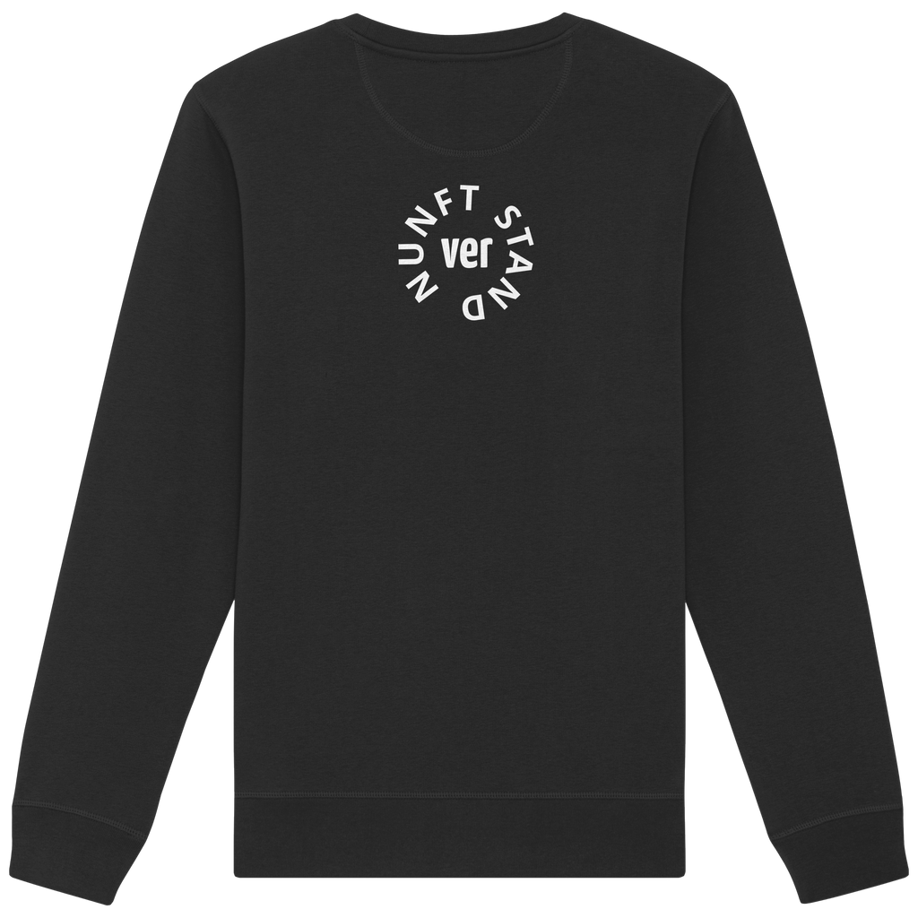WHITE BACK (K4) - Organic Basic Unisex Sweatshirt