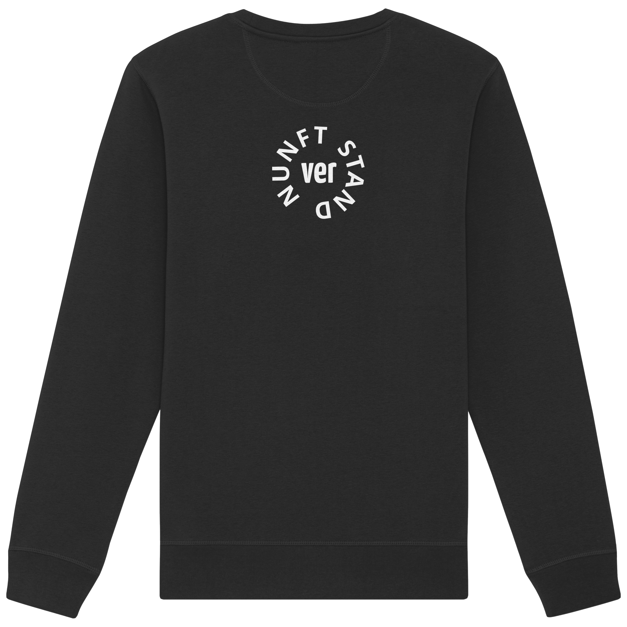 WHITE BACK (K4) - Organic Basic Unisex Sweatshirt