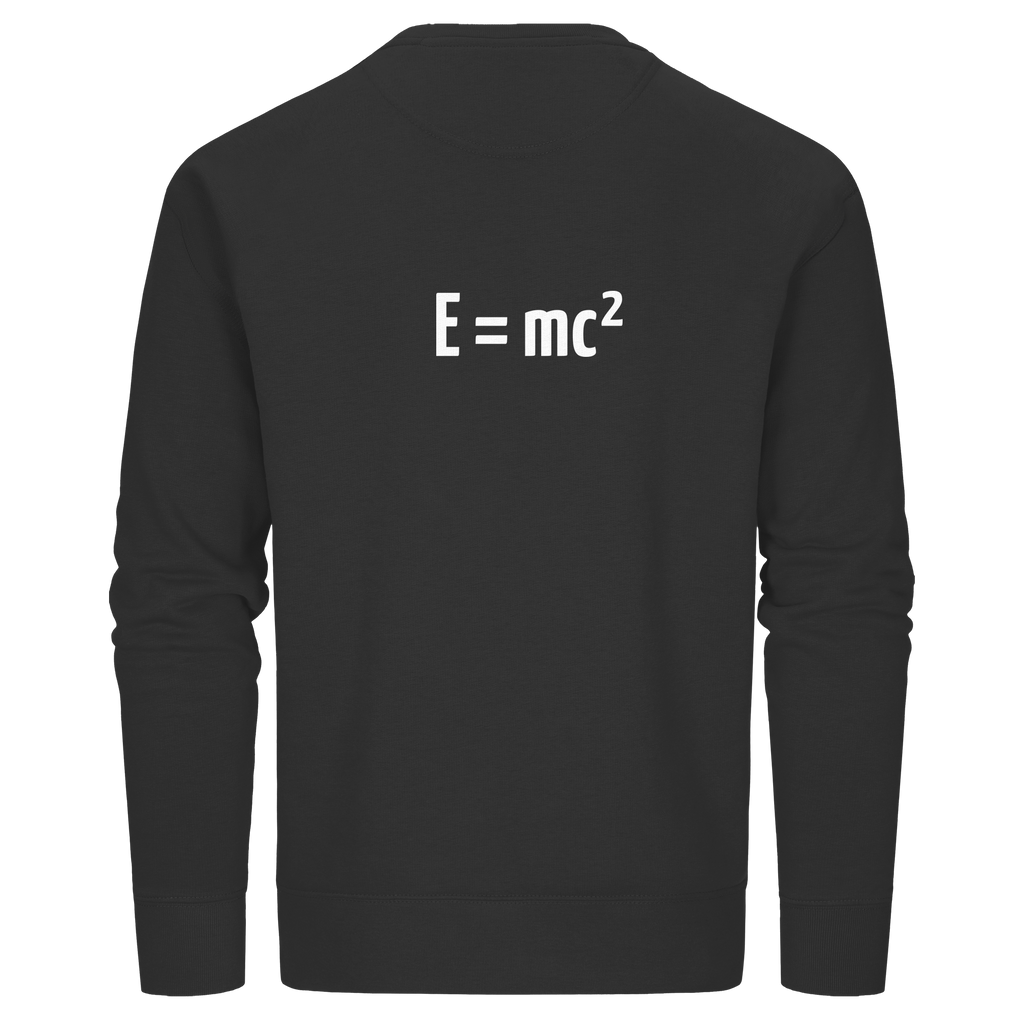 WHITE BACK (K3) - Organic Basic Unisex Sweatshirt