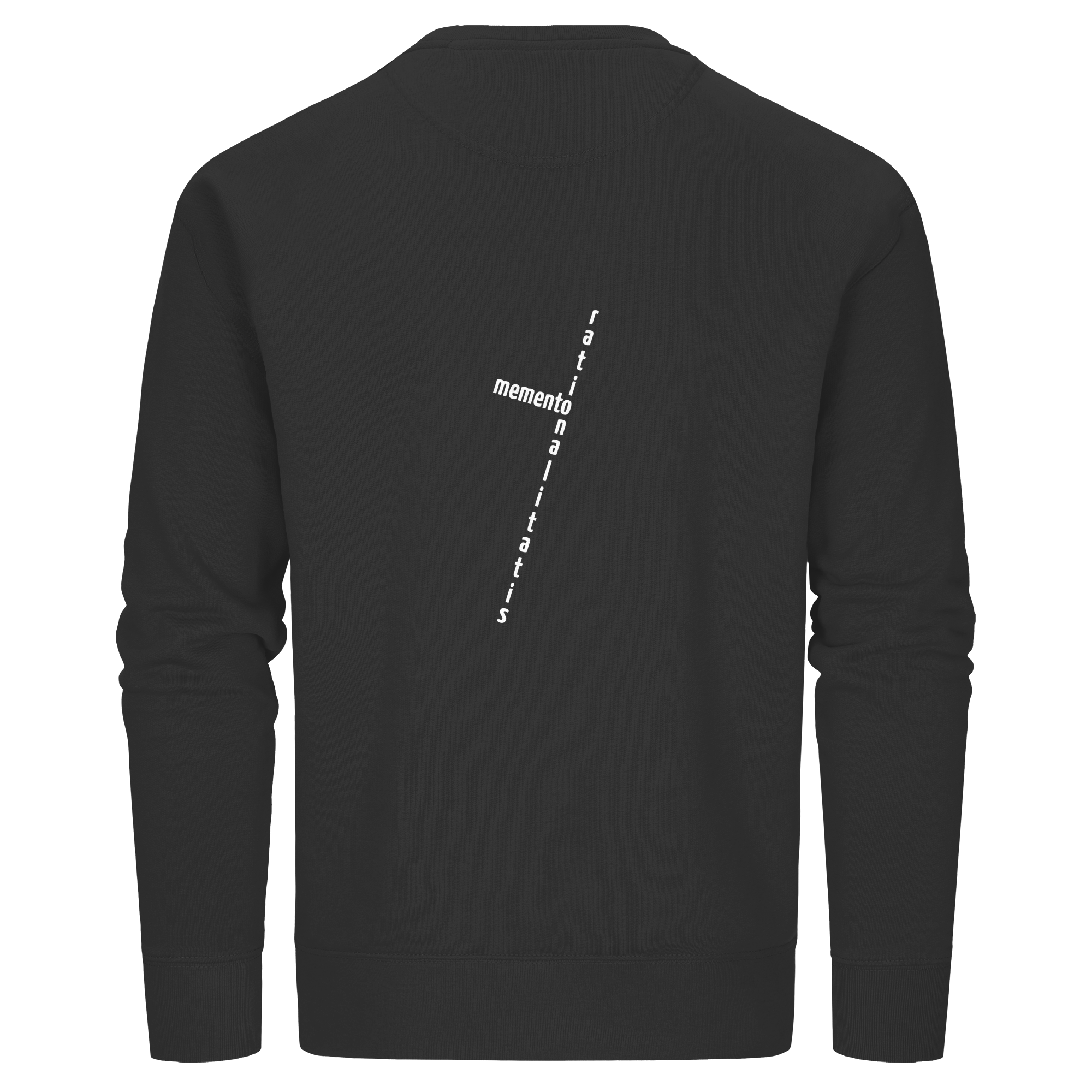 WHITE BACK (K2) - Organic Basic Unisex Sweatshirt