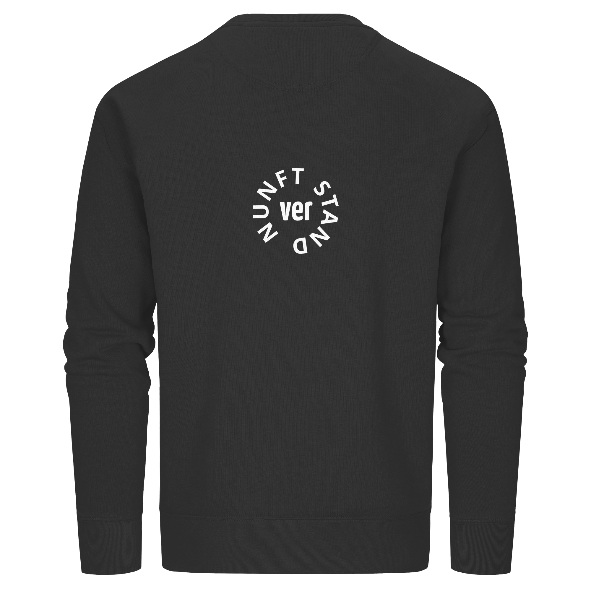 WHITE BACK (K4) - Organic Basic Unisex Sweatshirt