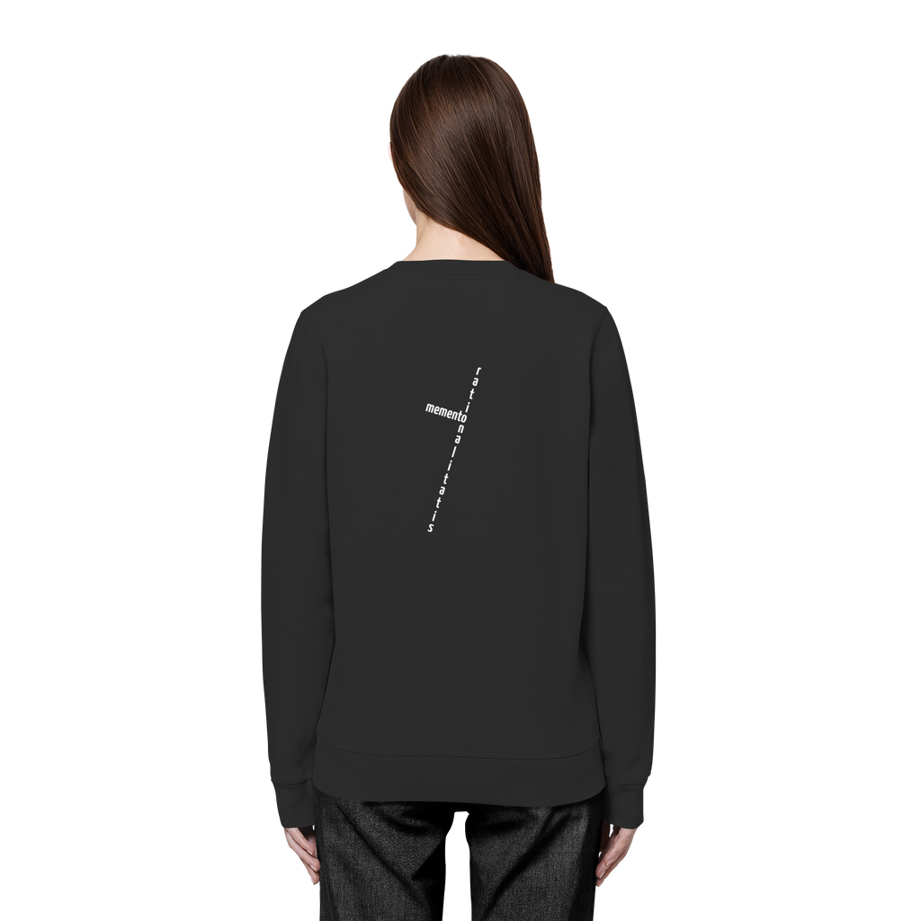 WHITE BACK (K2) - Organic Basic Unisex Sweatshirt