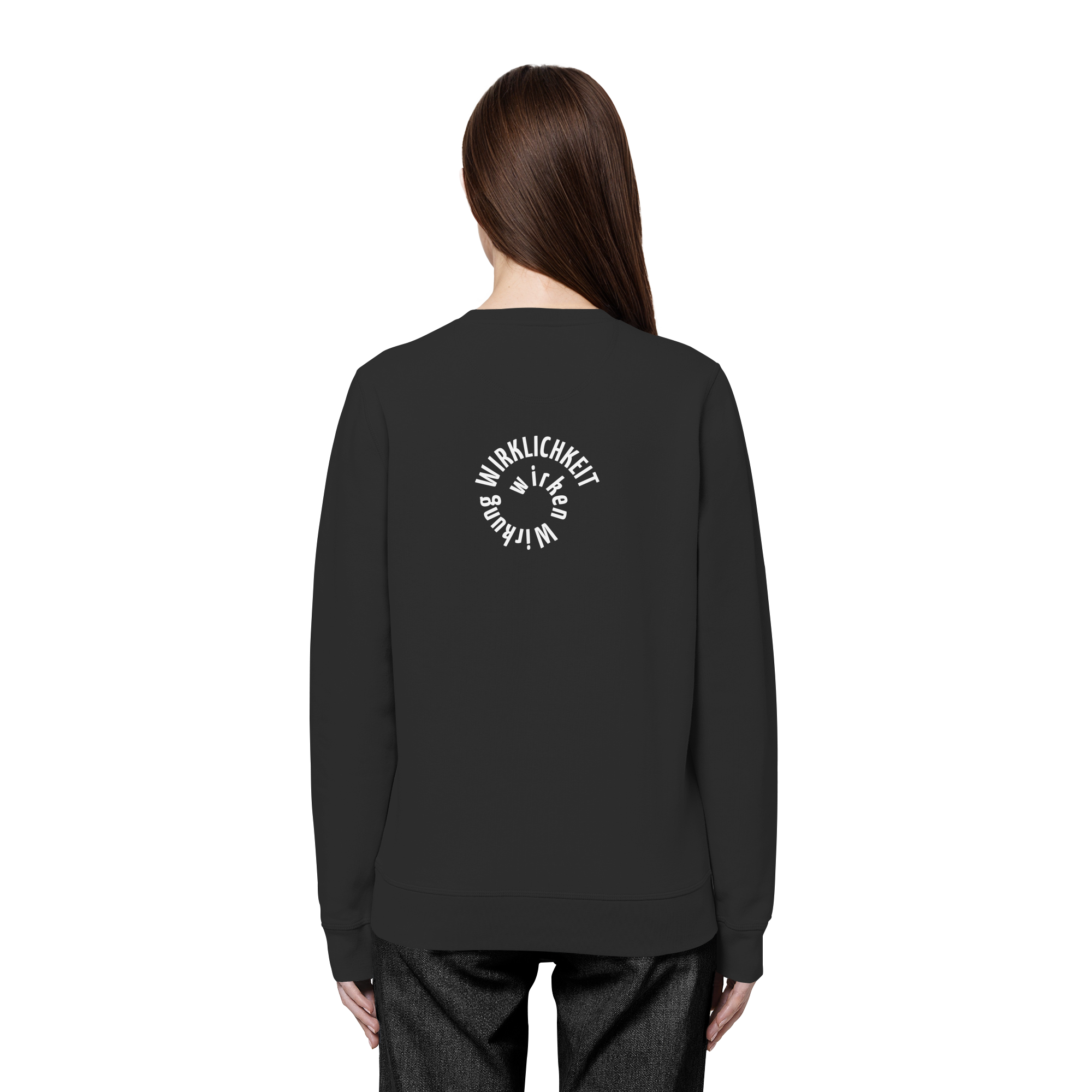 WHITE BACK - Basic Unisex Sweatshirt