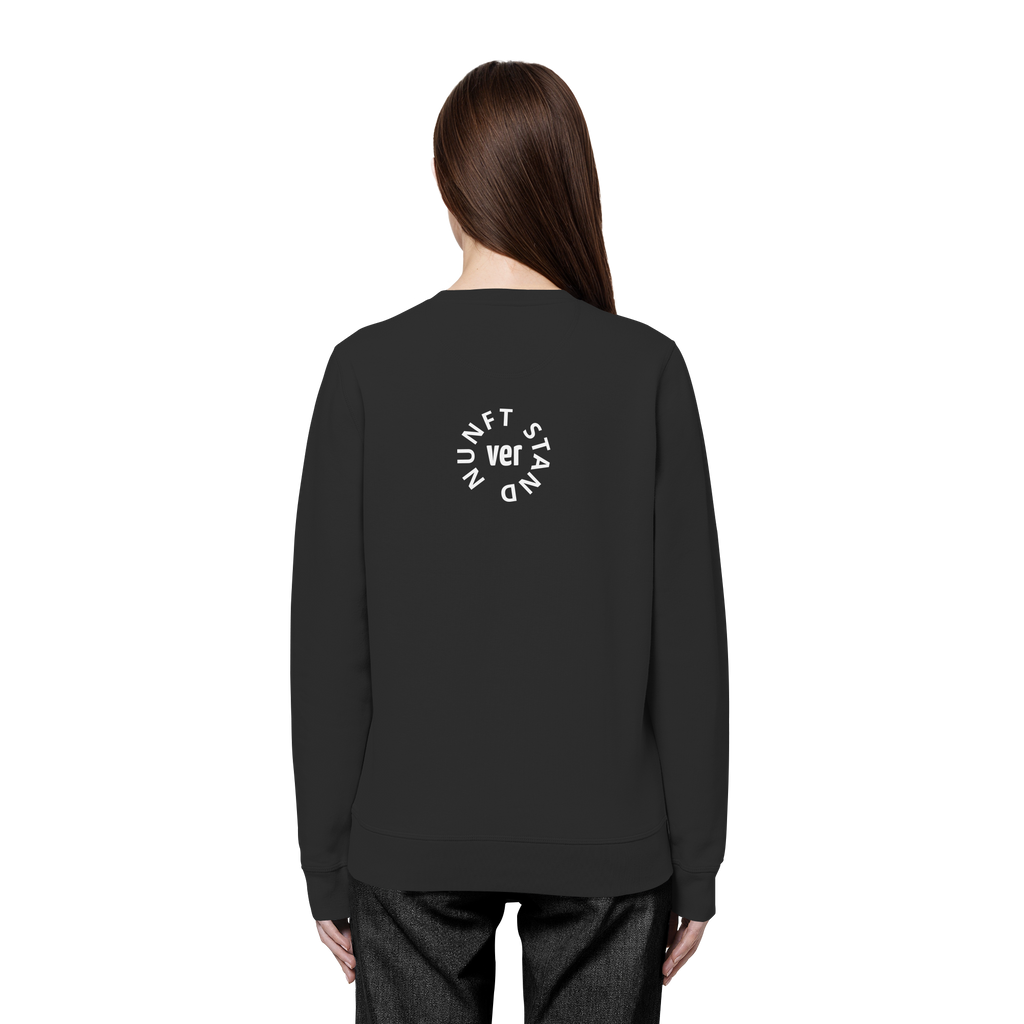 WHITE BACK (K4) - Organic Basic Unisex Sweatshirt