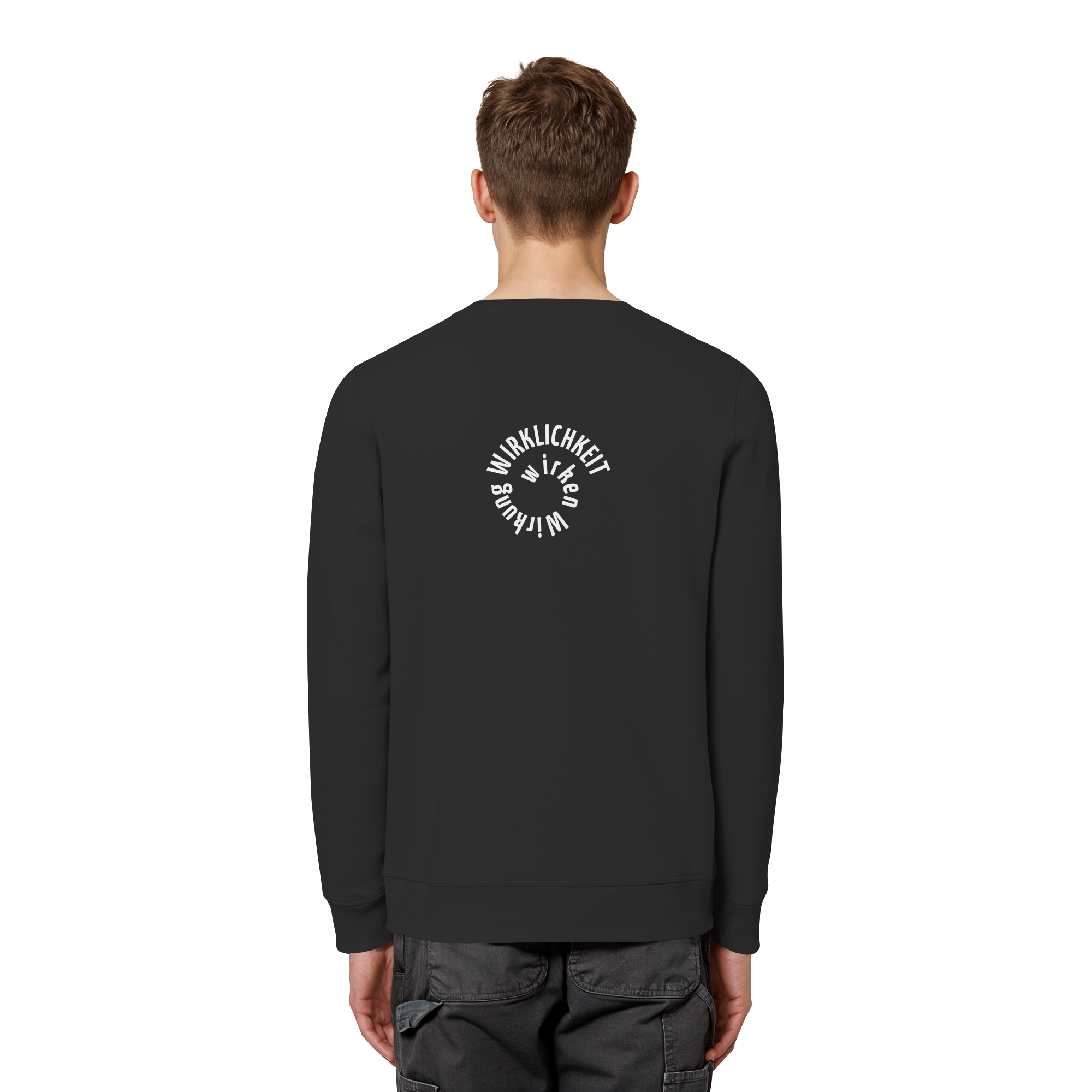 WHITE BACK - Basic Unisex Sweatshirt