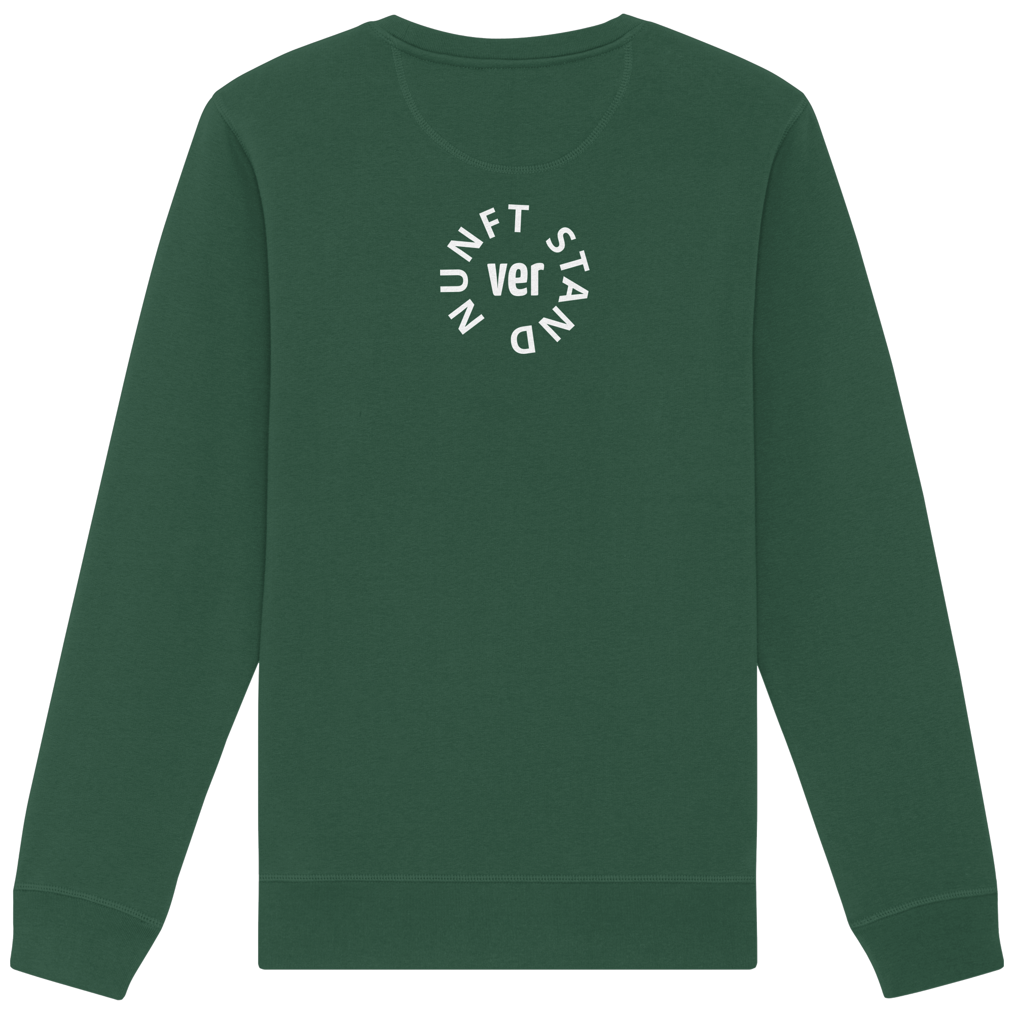WHITE BACK (K4) - Organic Basic Unisex Sweatshirt