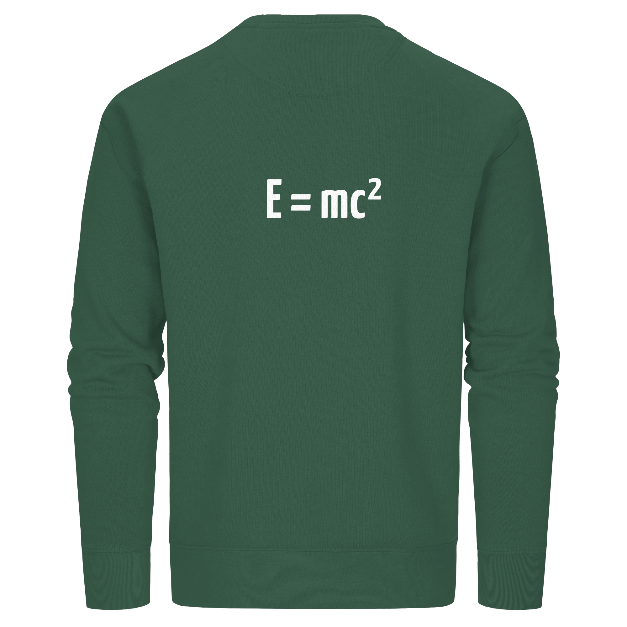 WHITE BACK (K3) - Organic Basic Unisex Sweatshirt