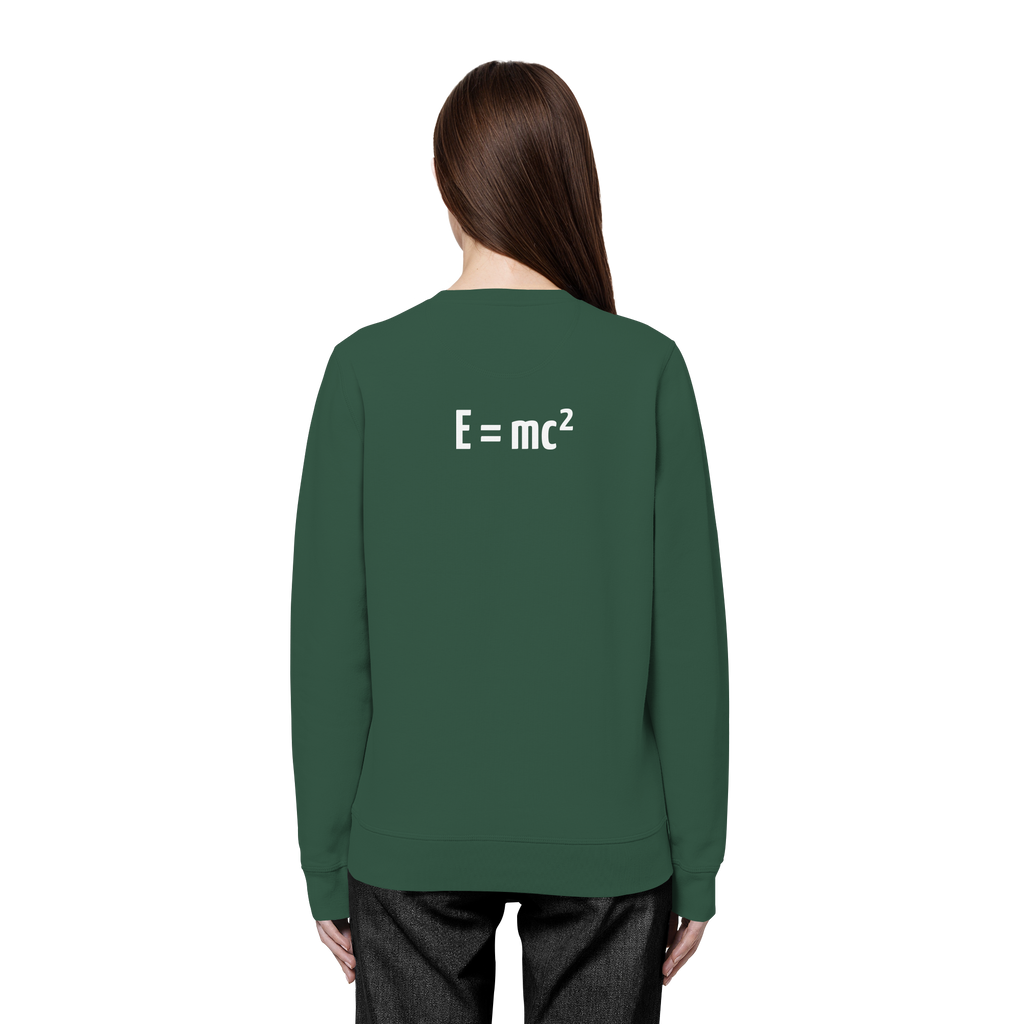 WHITE BACK (K3) - Organic Basic Unisex Sweatshirt