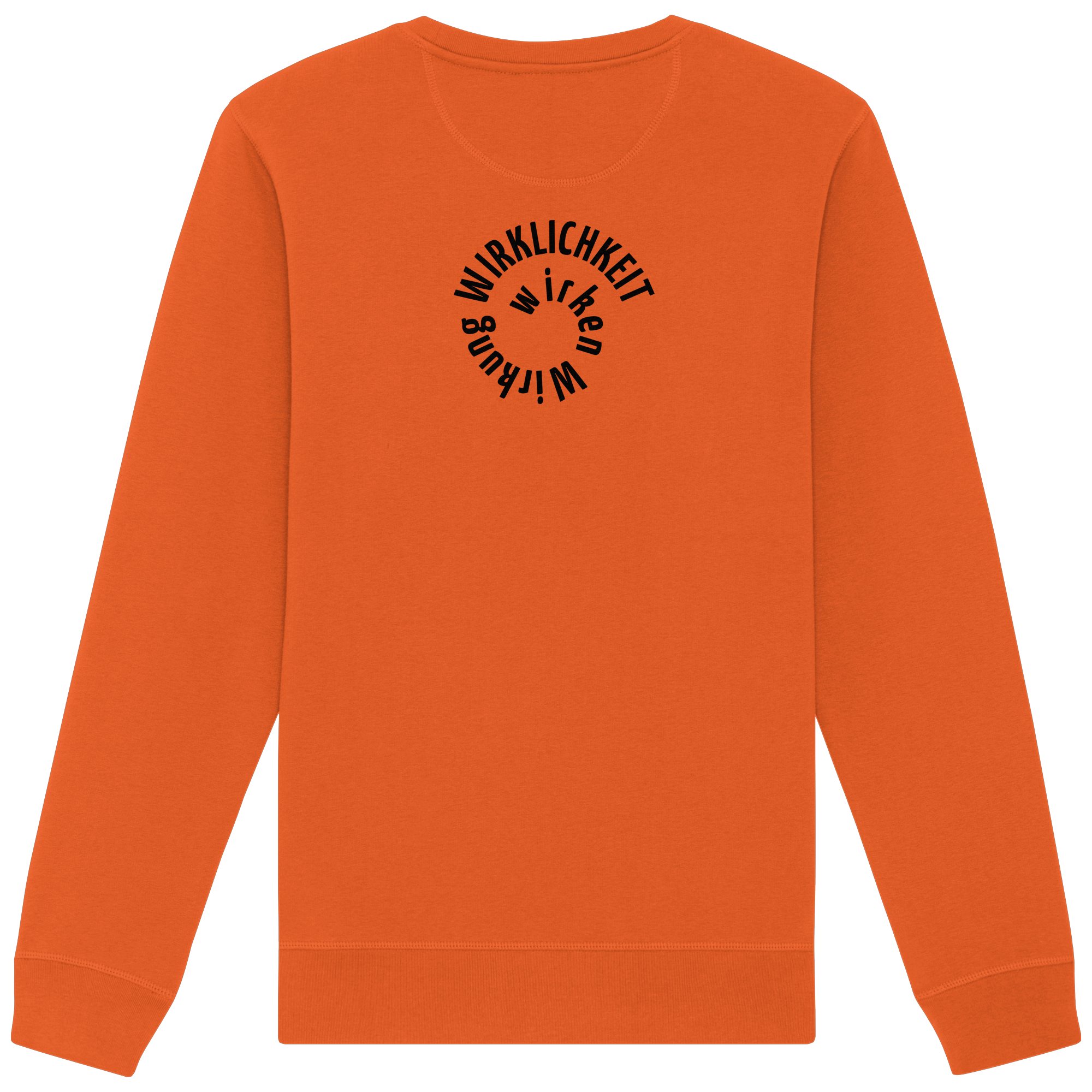 BLACK BACK (K1) - Organic Basic Unisex Sweatshirt