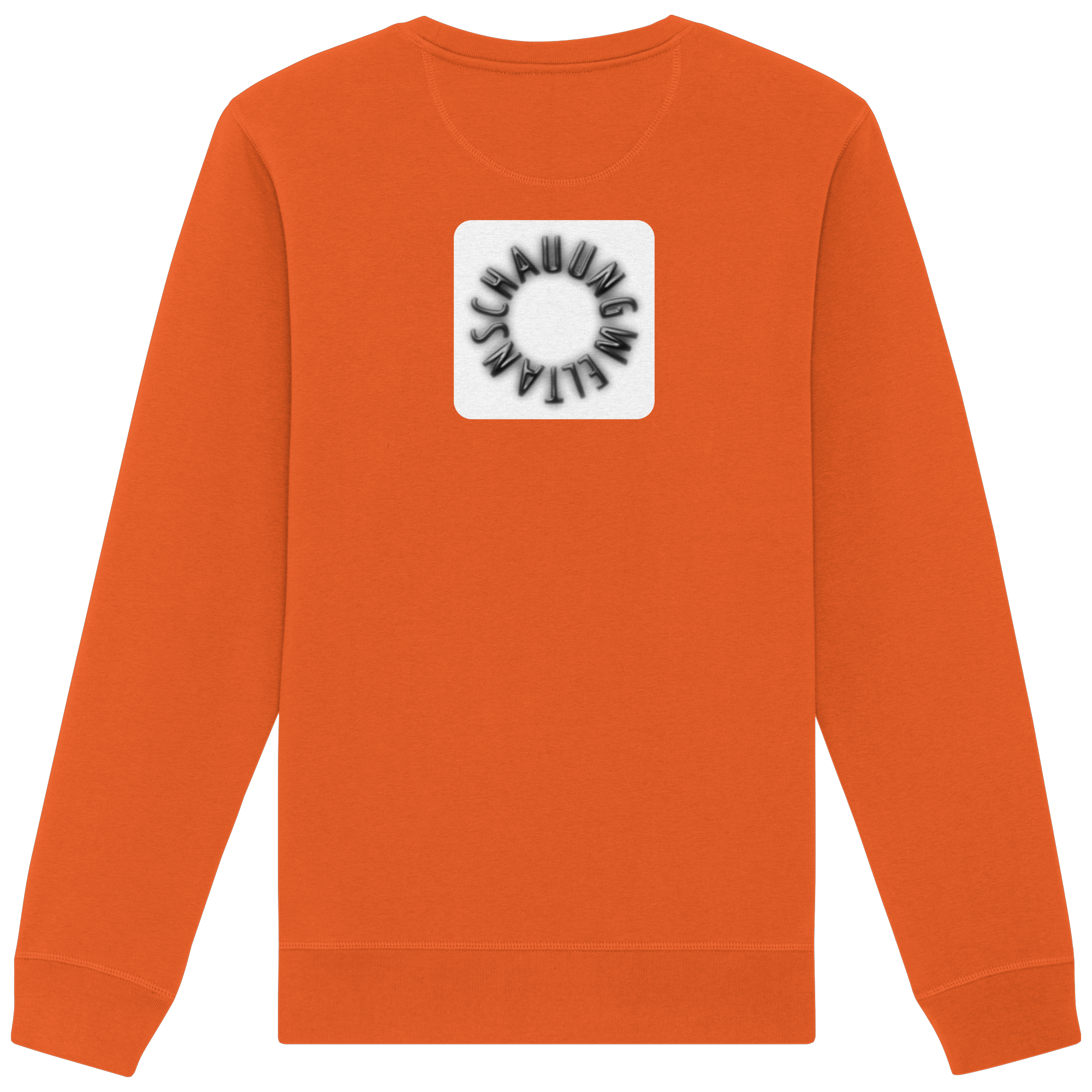 BLACK BACK (K5) - Organic Basic Unisex Sweatshirt