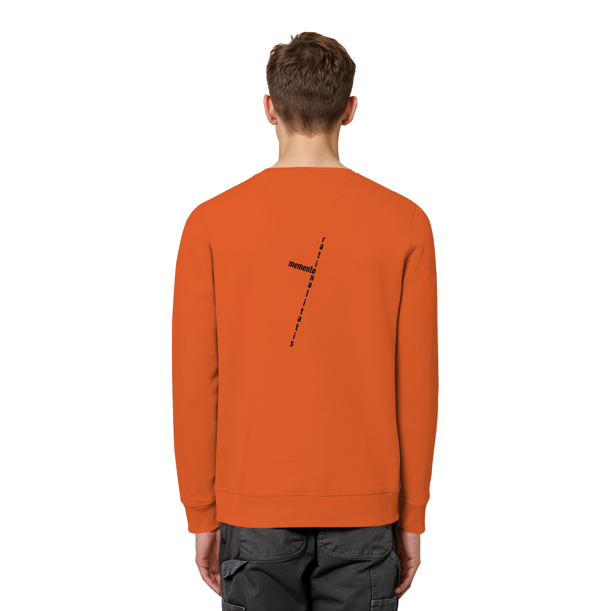 BLACK BACK (K2) - Organic Basic Unisex Sweatshirt