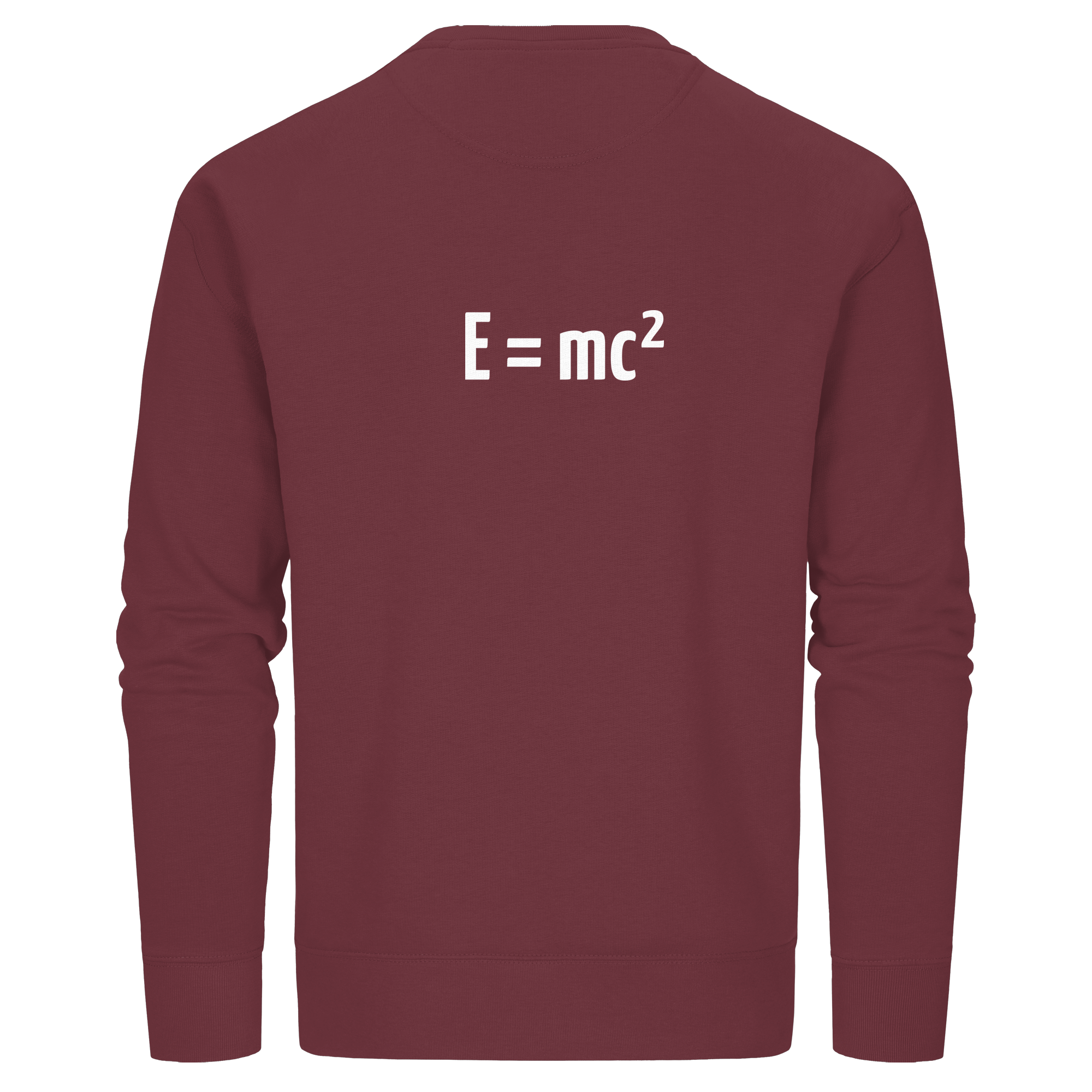 WHITE BACK (K3) - Organic Basic Unisex Sweatshirt