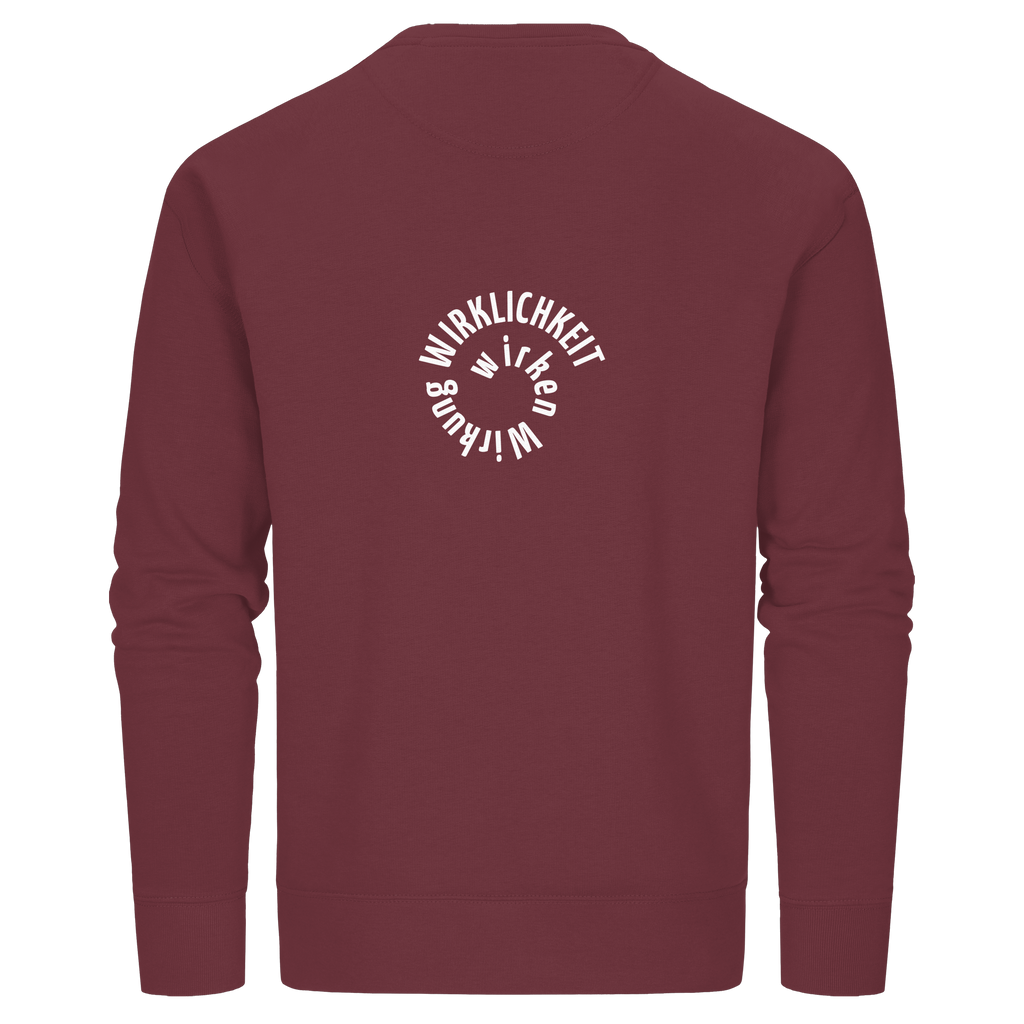 WHITE BACK - Basic Unisex Sweatshirt