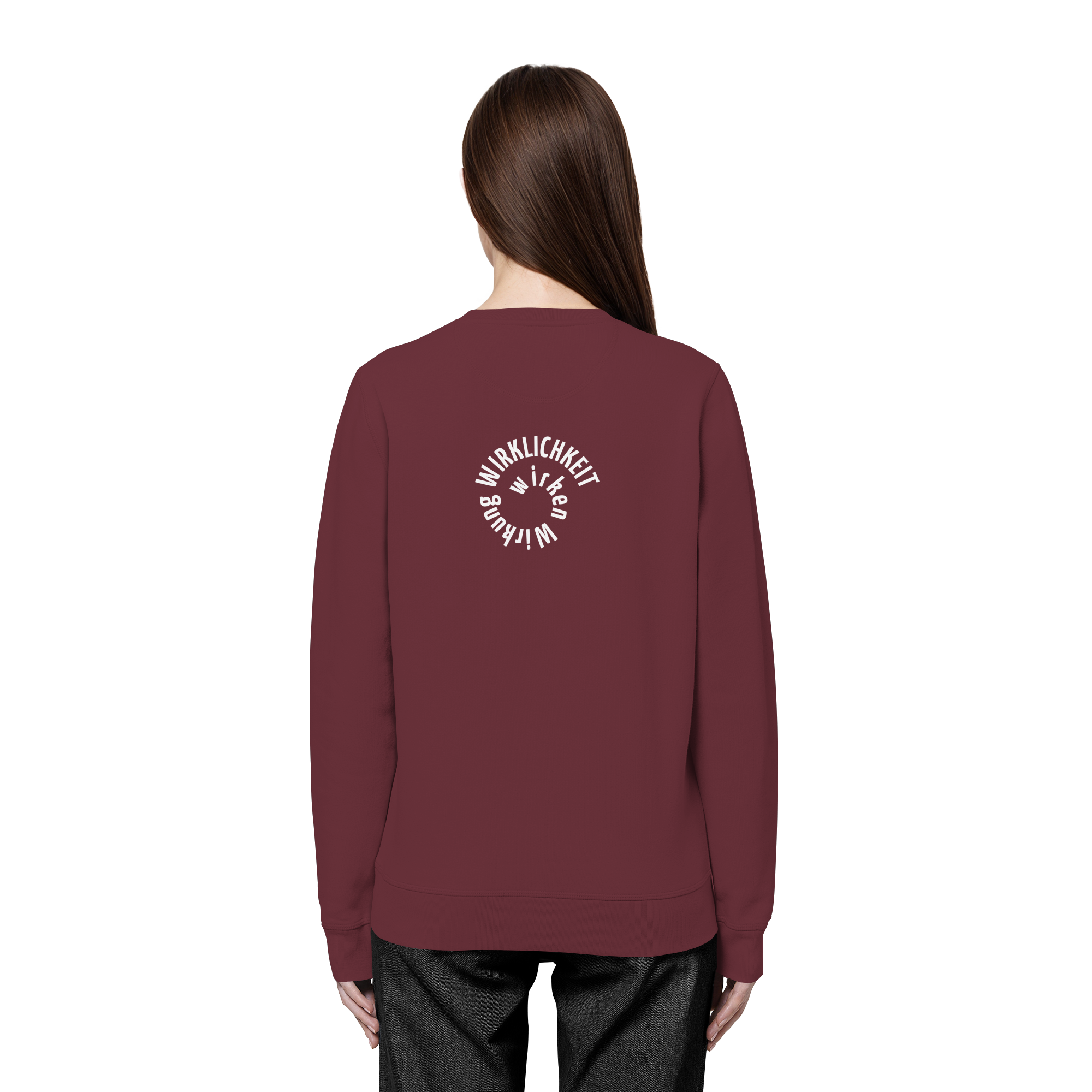 WHITE BACK - Basic Unisex Sweatshirt