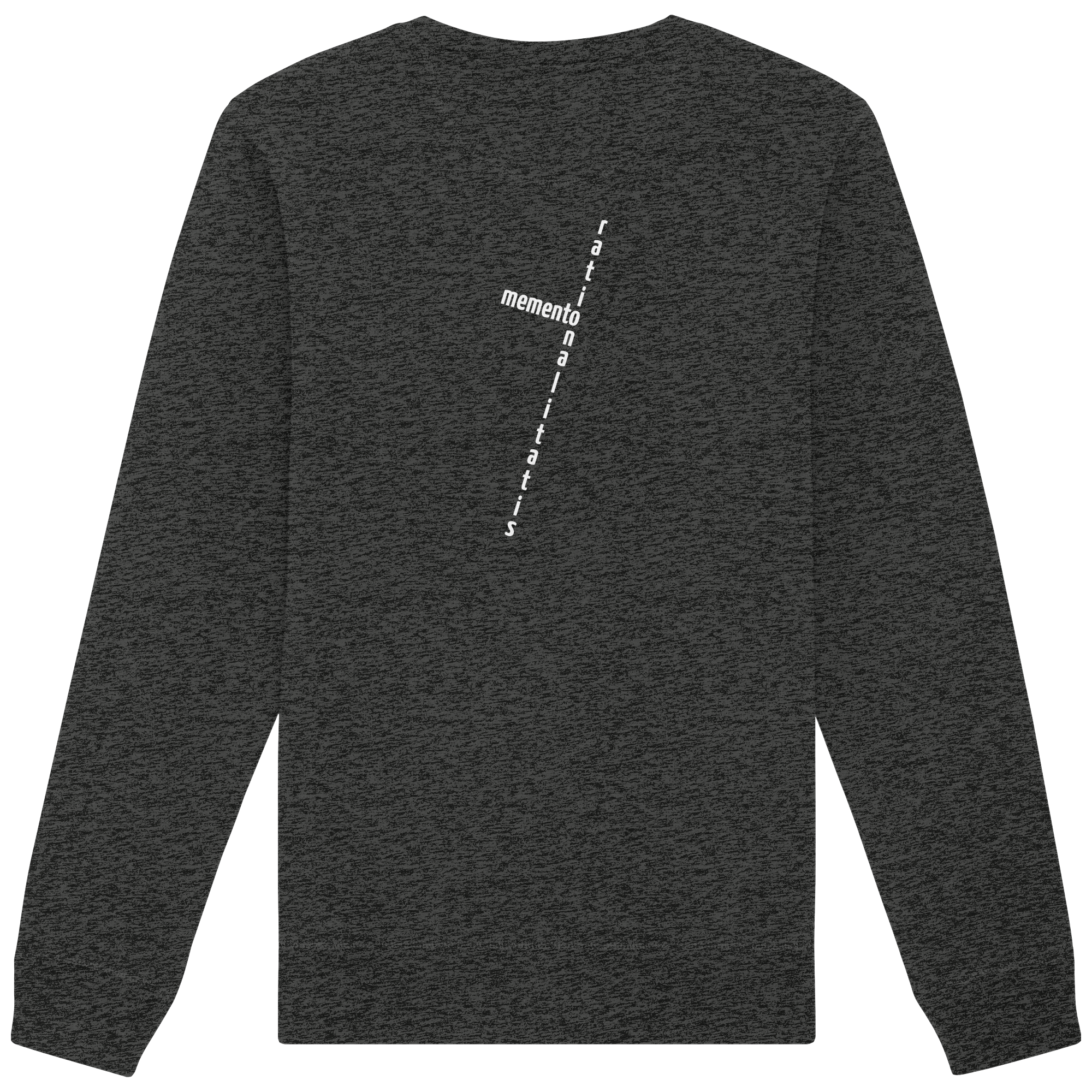 WHITE BACK (K2) - Organic Basic Unisex Sweatshirt