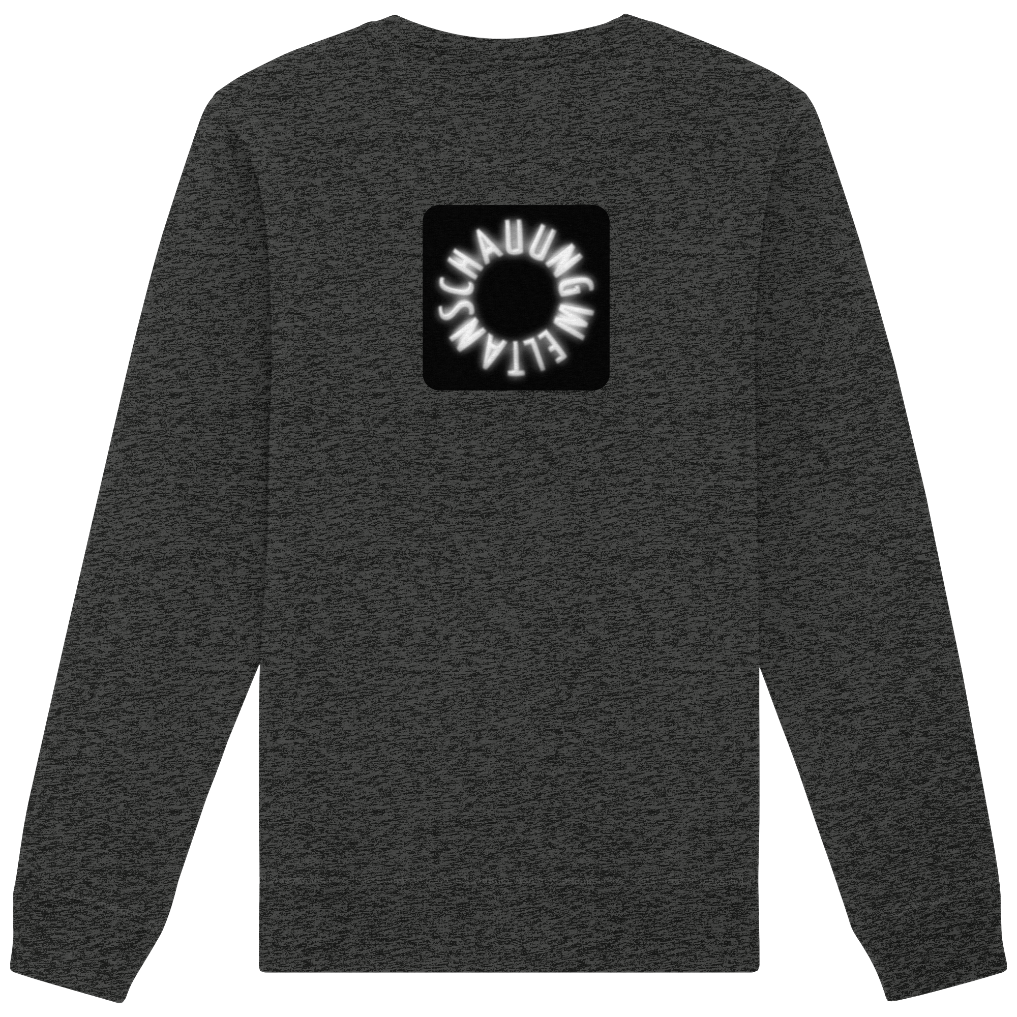 WHITE BACK (K5) - Organic Basic Unisex Sweatshirt