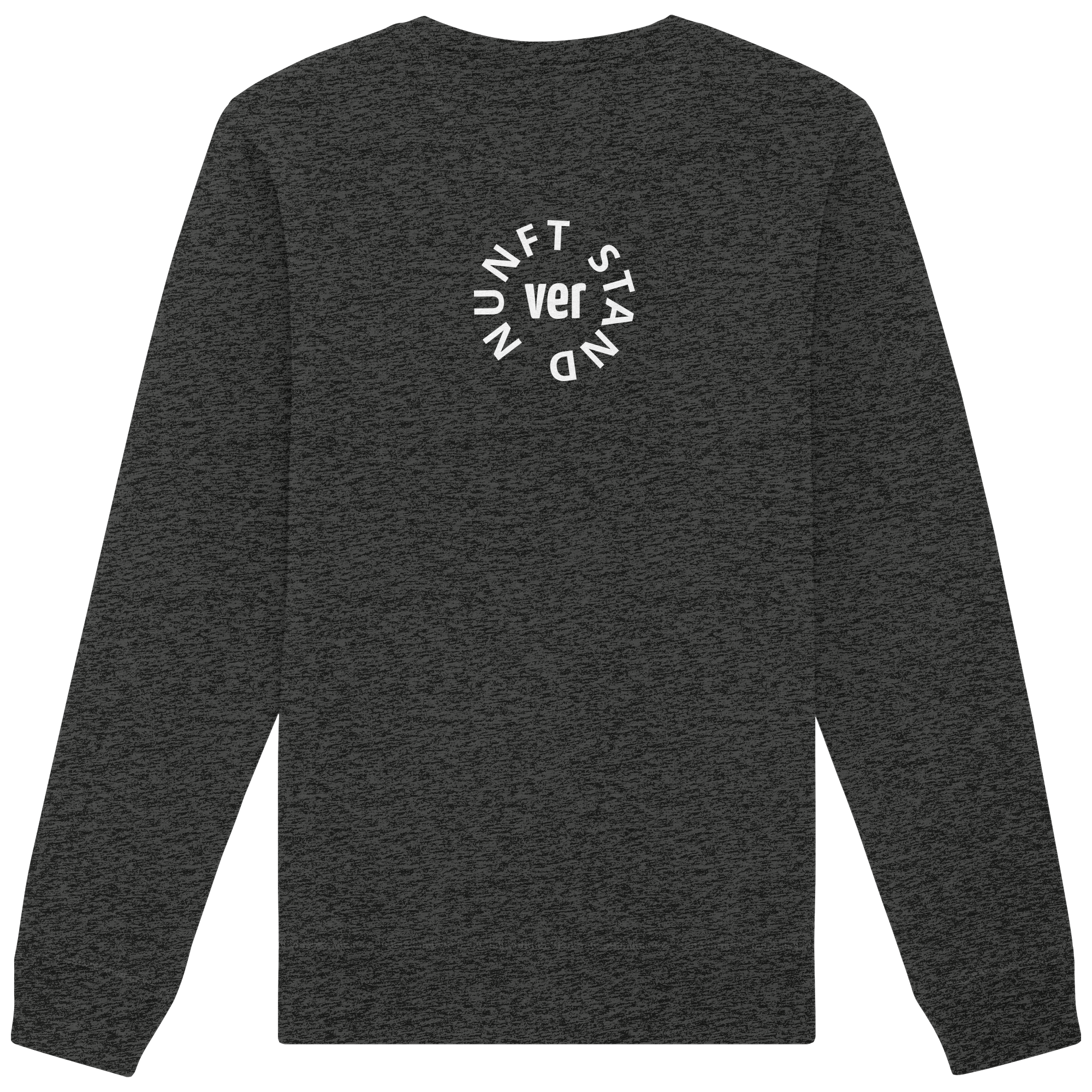 WHITE BACK (K4) - Organic Basic Unisex Sweatshirt