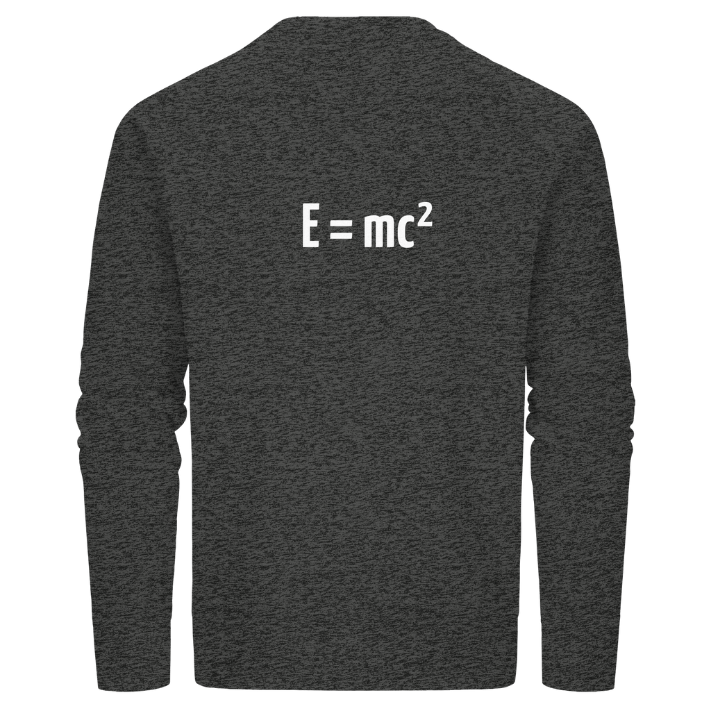 WHITE BACK (K3) - Organic Basic Unisex Sweatshirt