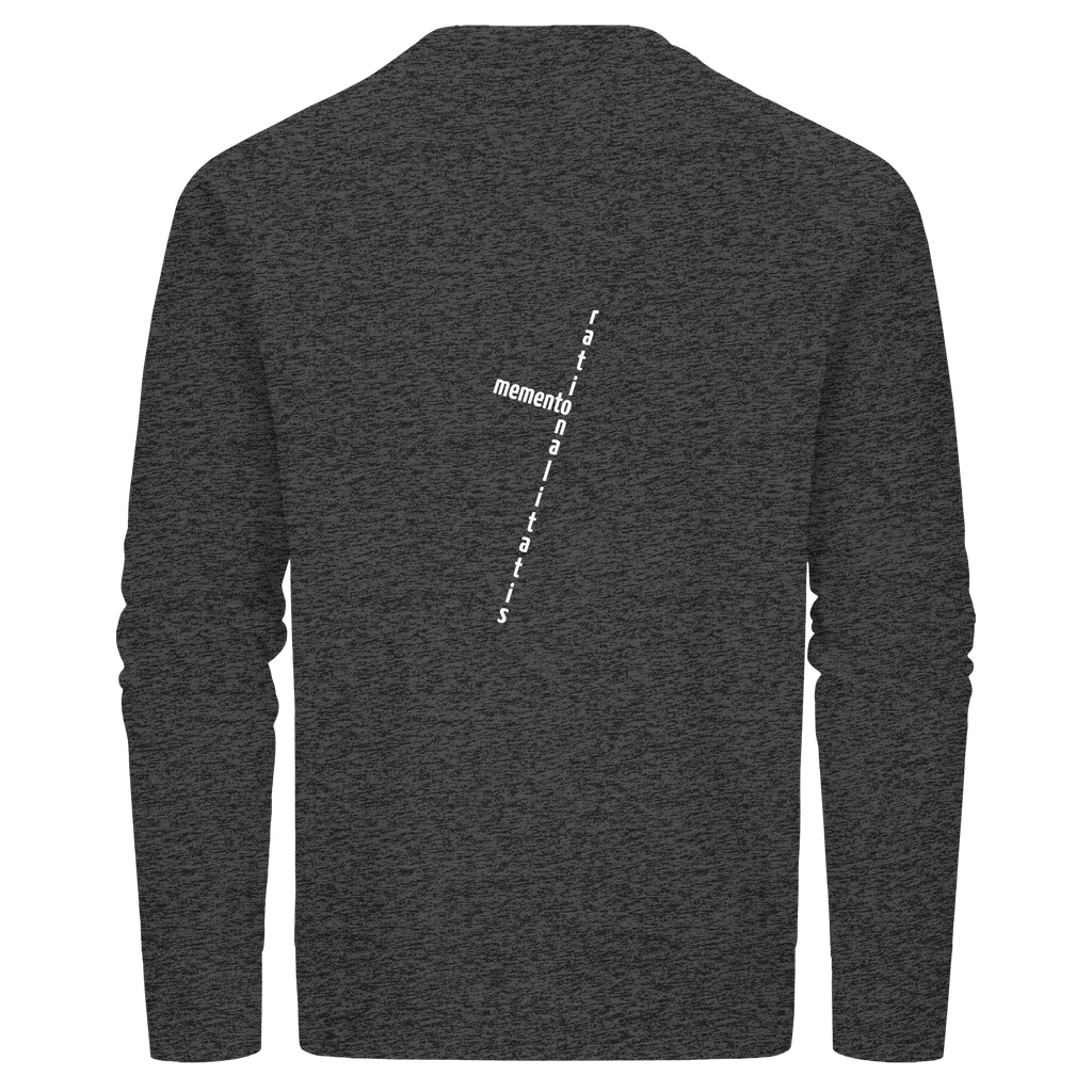 WHITE BACK (K2) - Organic Basic Unisex Sweatshirt