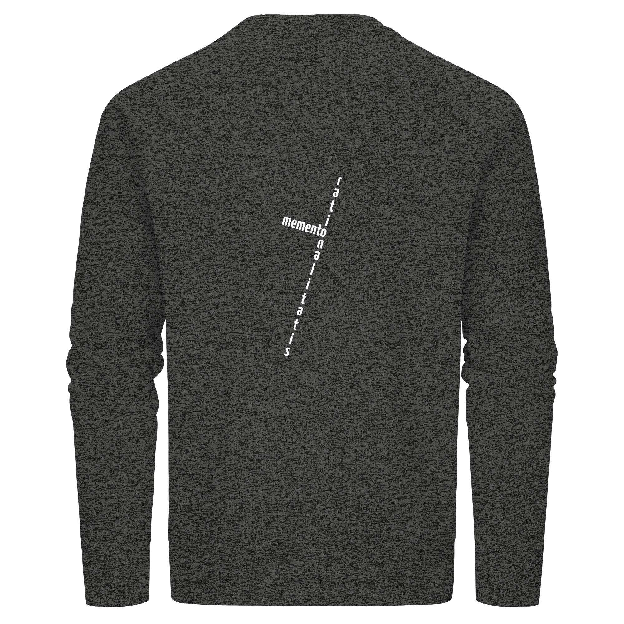 WHITE BACK (K2) - Organic Basic Unisex Sweatshirt