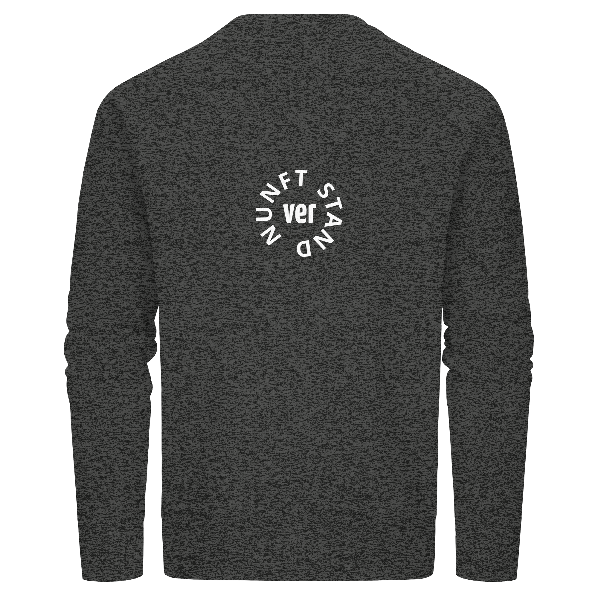WHITE BACK (K4) - Organic Basic Unisex Sweatshirt