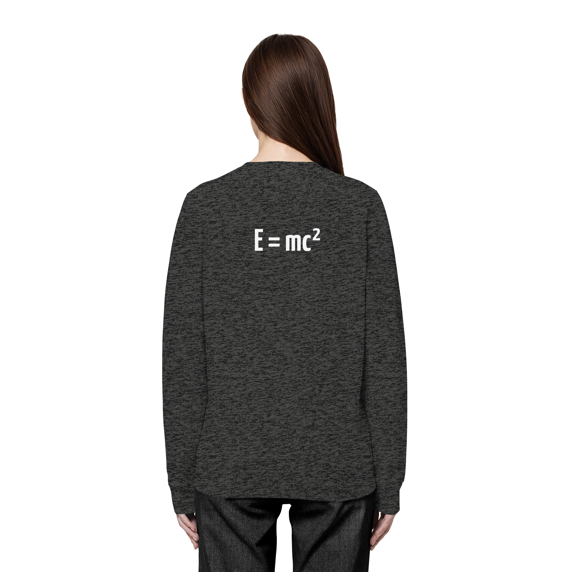 WHITE BACK (K3) - Organic Basic Unisex Sweatshirt