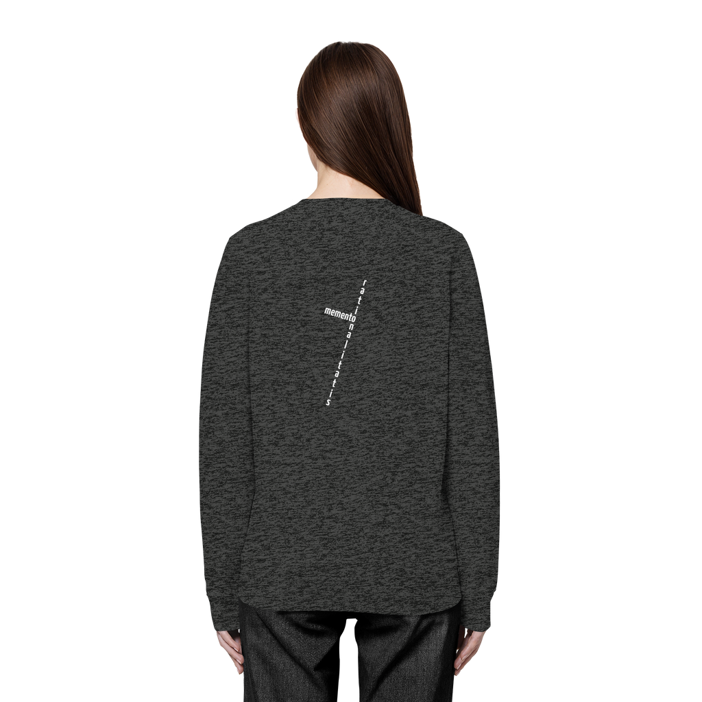 WHITE BACK (K2) - Organic Basic Unisex Sweatshirt