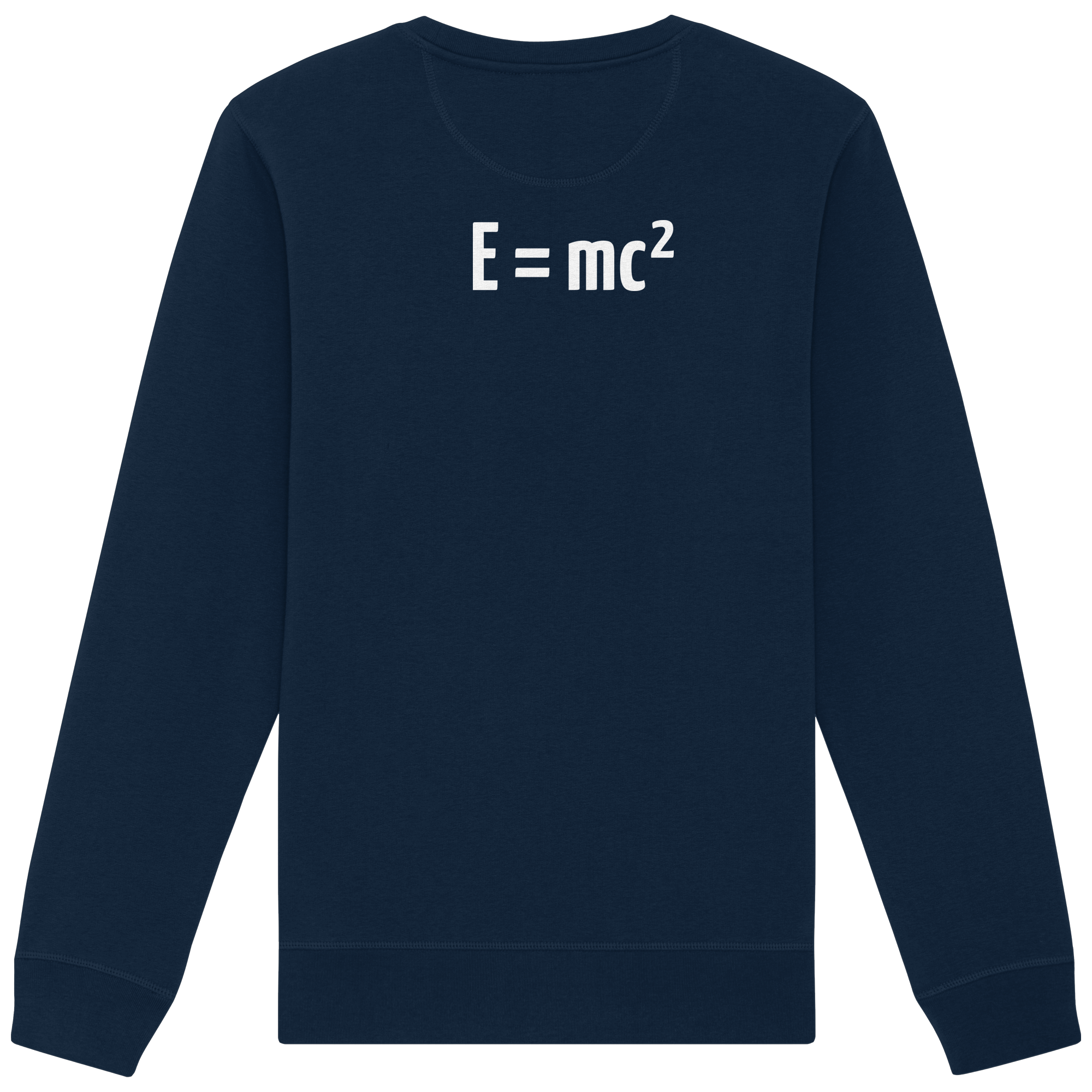 WHITE BACK (K3) - Organic Basic Unisex Sweatshirt