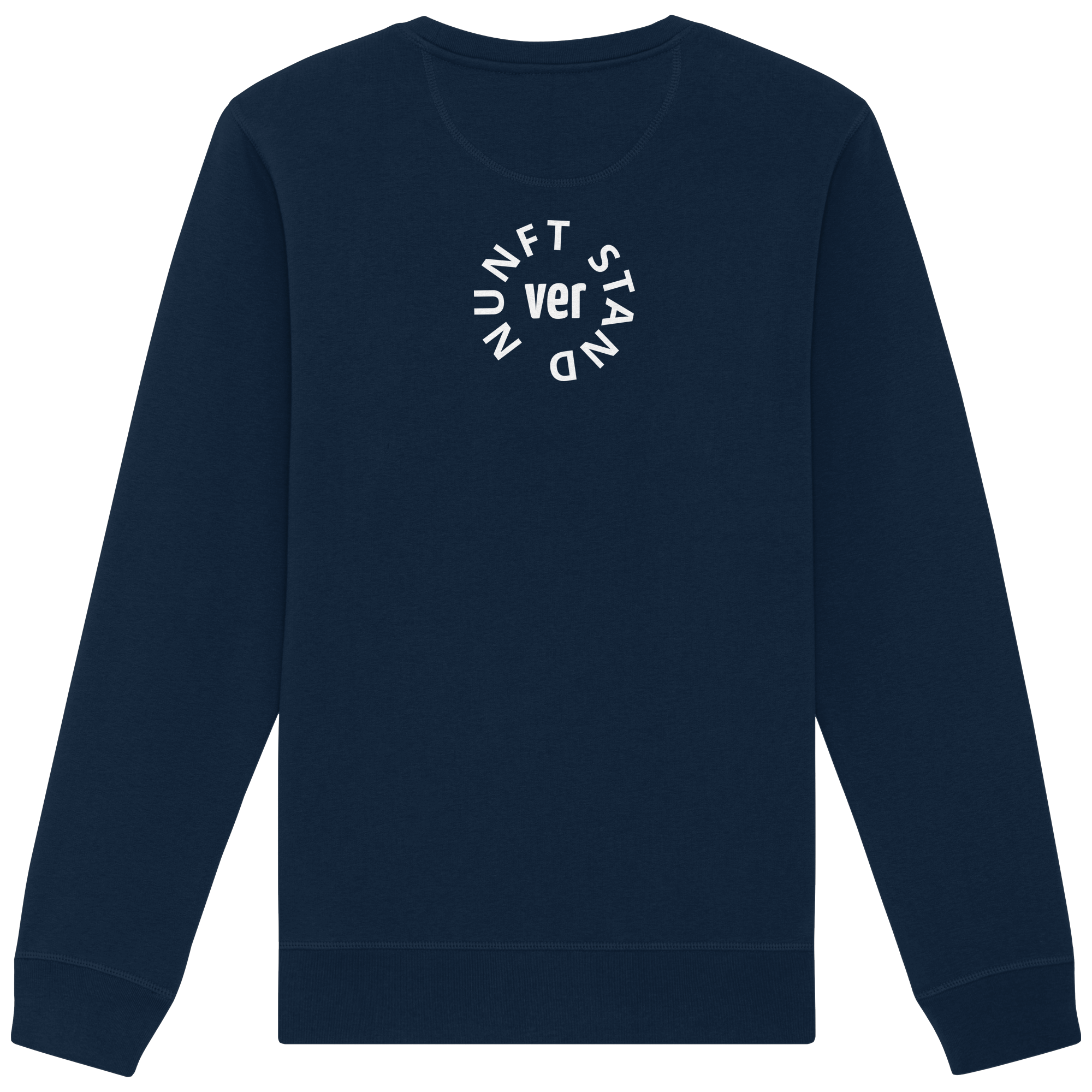WHITE BACK (K4) - Organic Basic Unisex Sweatshirt