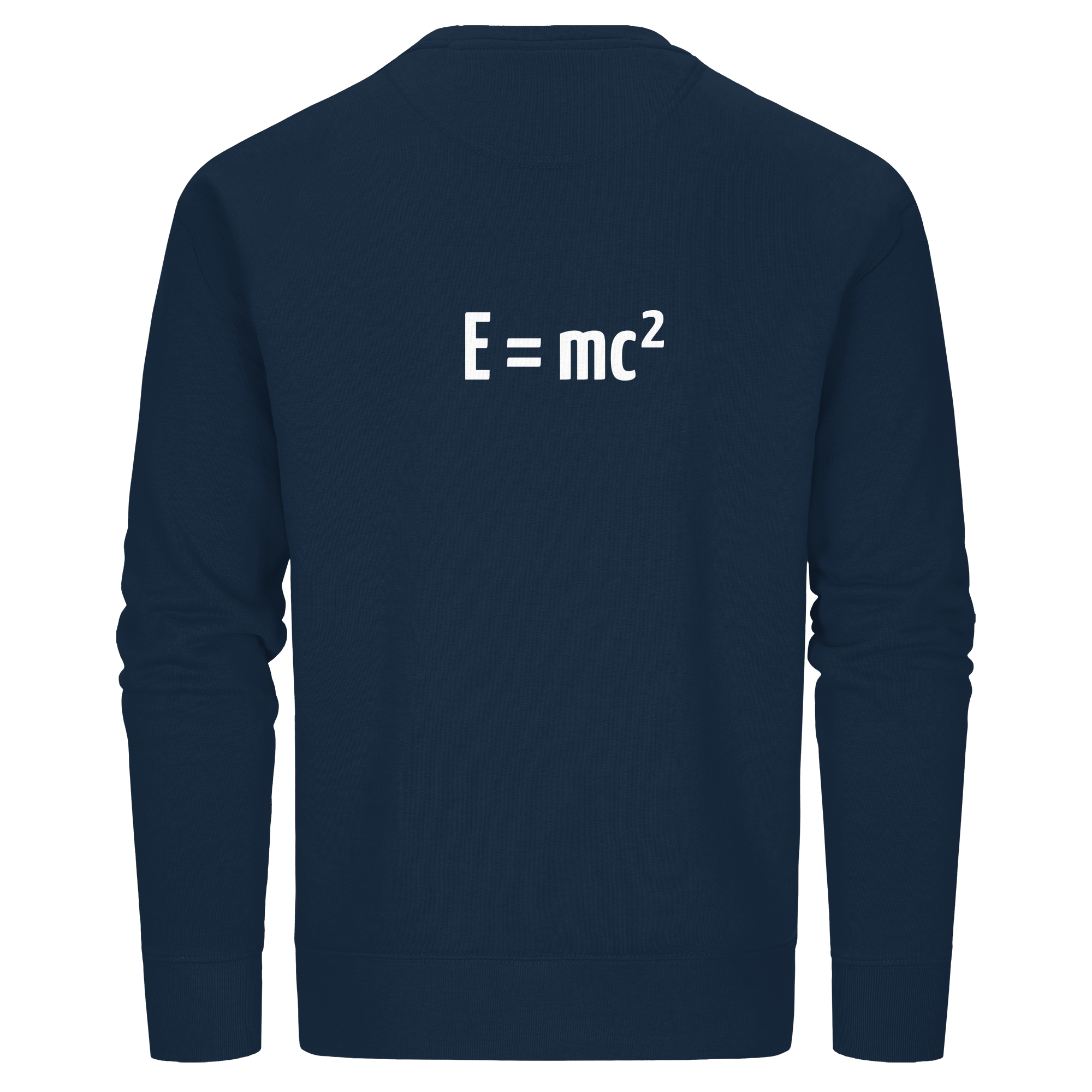 WHITE BACK (K3) - Organic Basic Unisex Sweatshirt