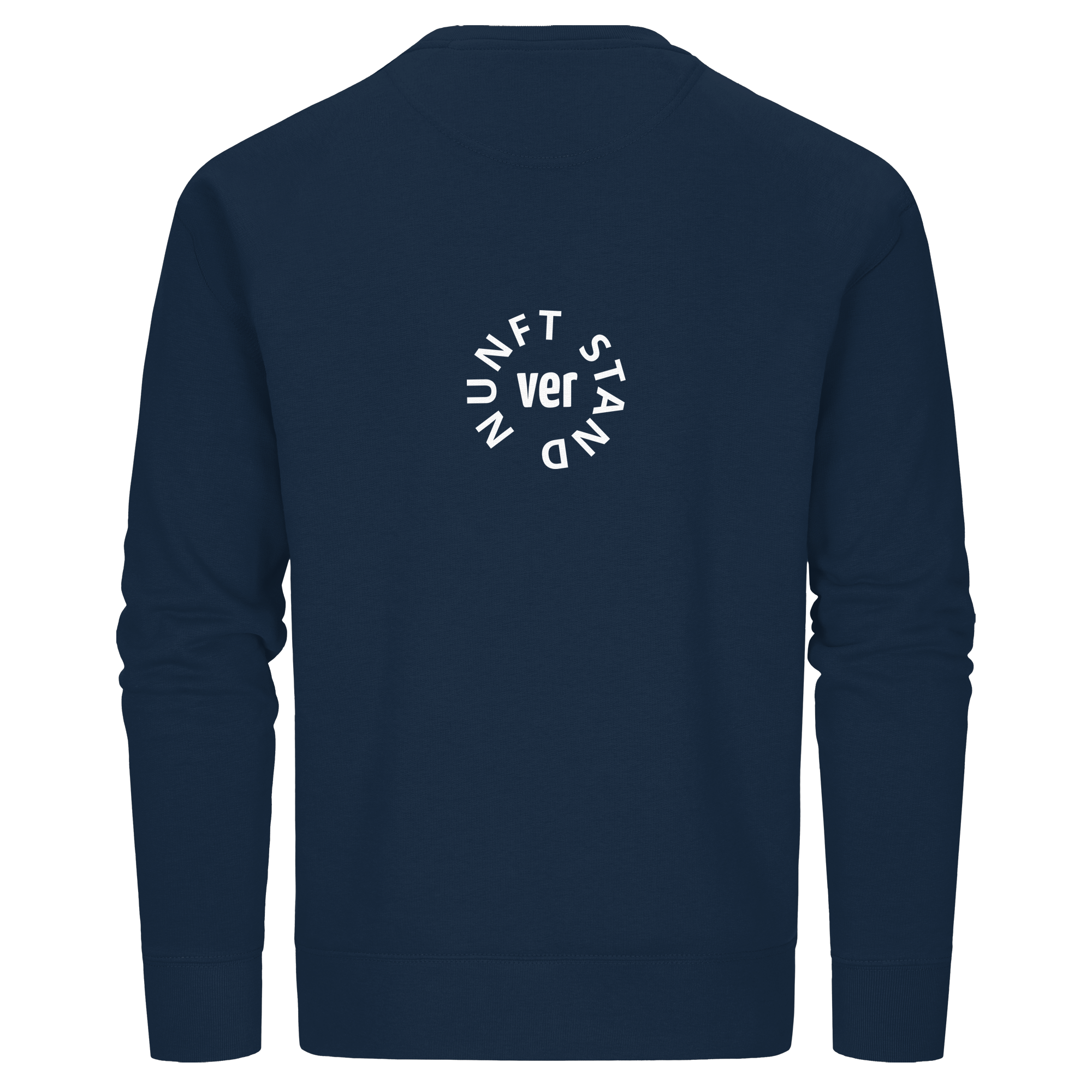 WHITE BACK (K4) - Organic Basic Unisex Sweatshirt
