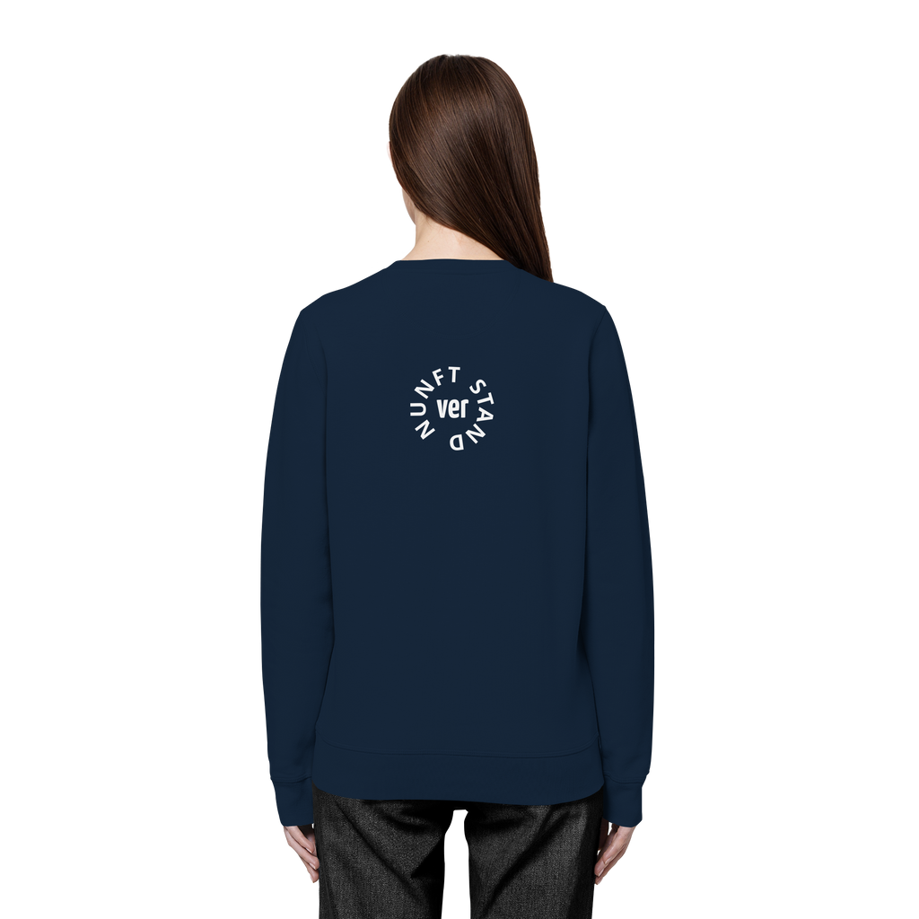 WHITE BACK (K4) - Organic Basic Unisex Sweatshirt