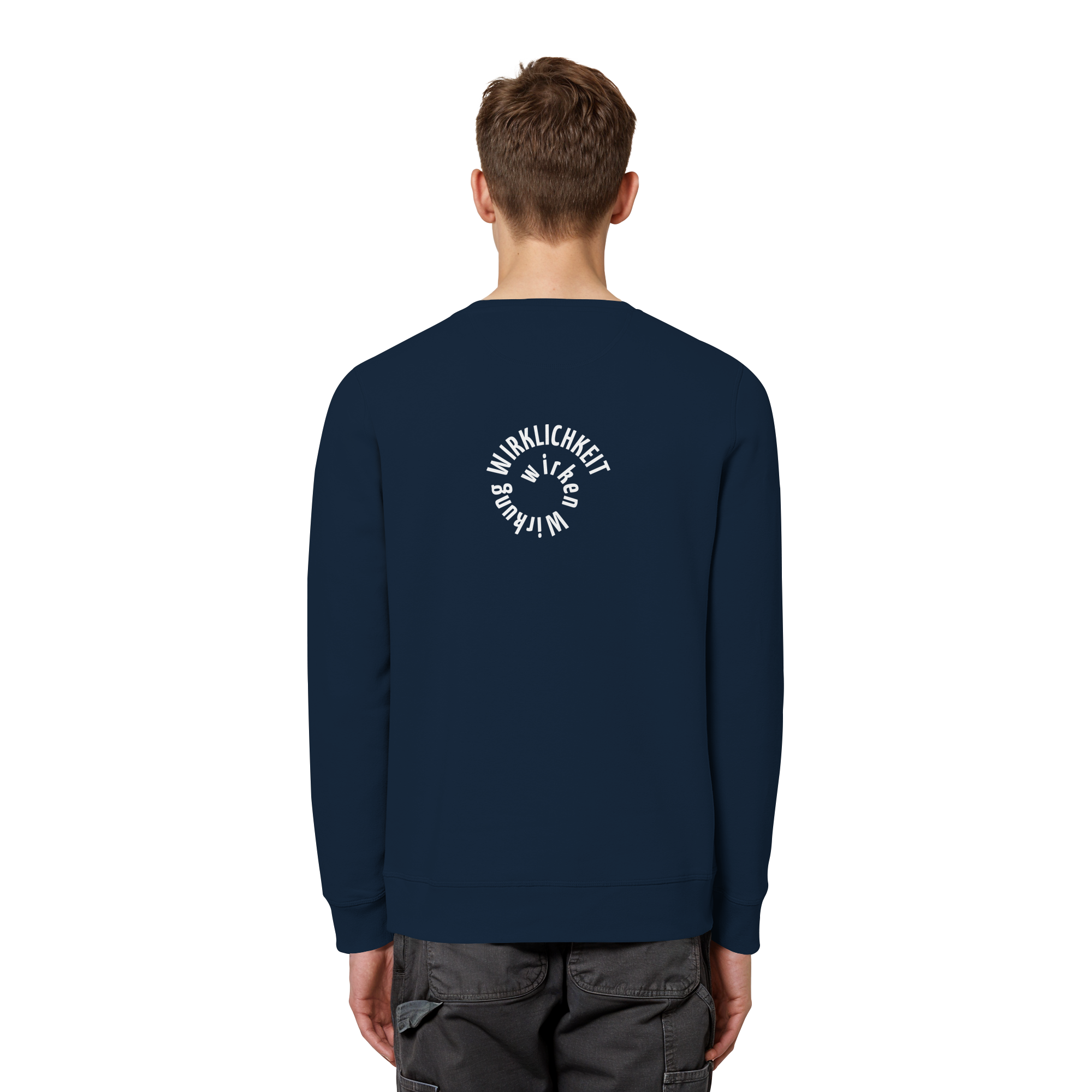 WHITE BACK - Basic Unisex Sweatshirt