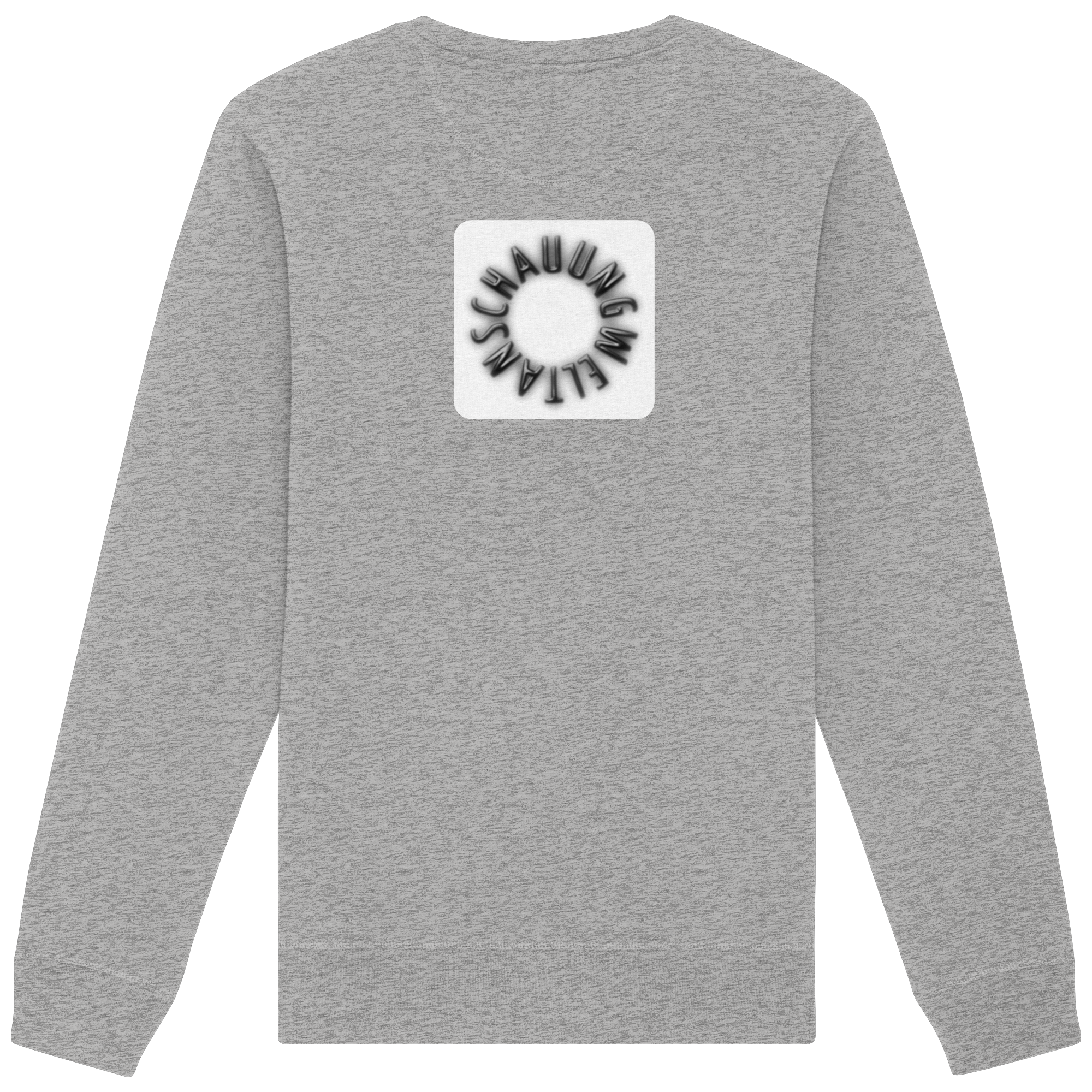 BLACK BACK (K5) - Organic Basic Unisex Sweatshirt