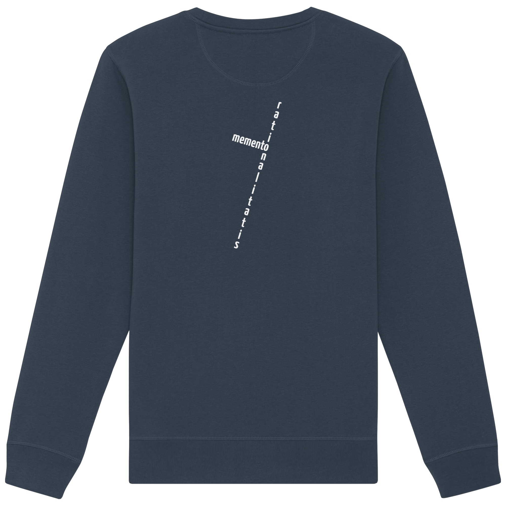 WHITE BACK (K2) - Organic Basic Unisex Sweatshirt