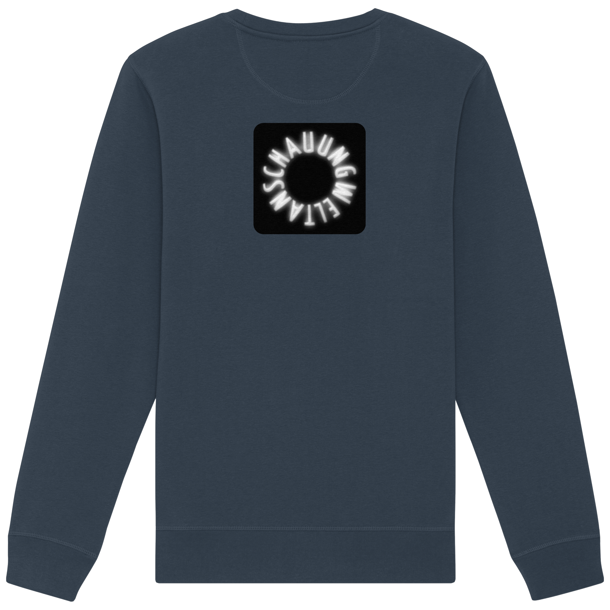 WHITE BACK (K5) - Organic Basic Unisex Sweatshirt
