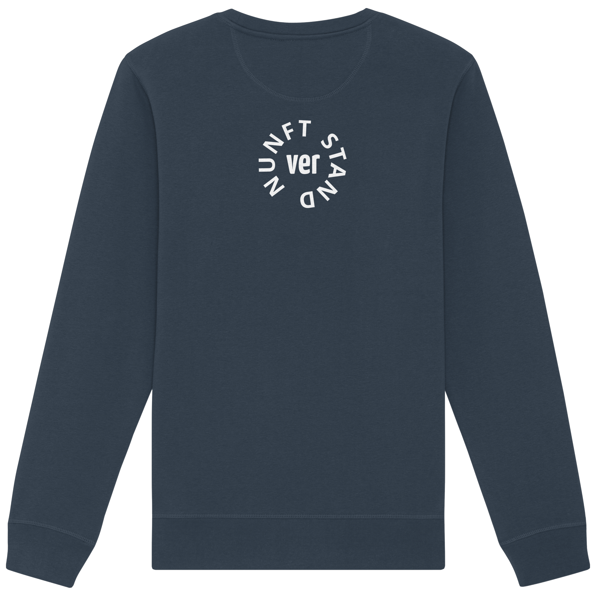 WHITE BACK (K4) - Organic Basic Unisex Sweatshirt