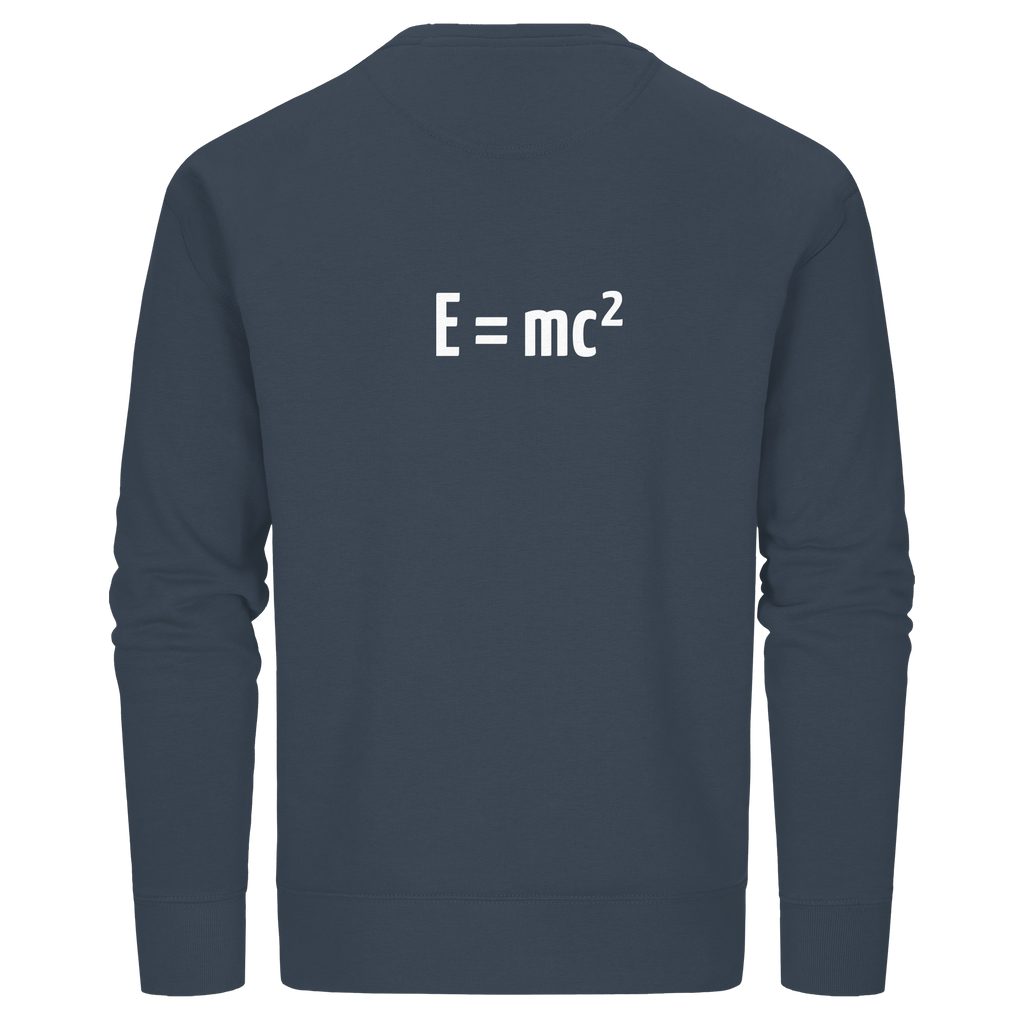 WHITE BACK (K3) - Organic Basic Unisex Sweatshirt