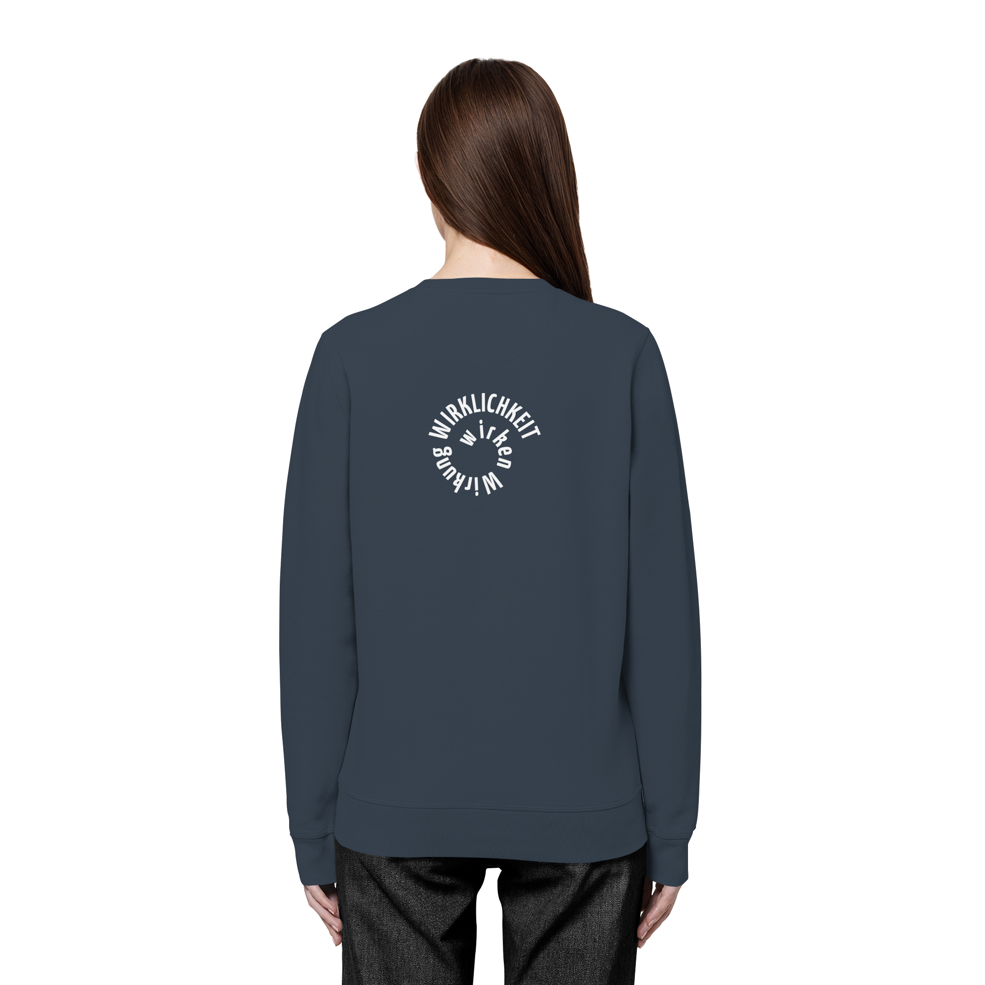 WHITE BACK - Basic Unisex Sweatshirt