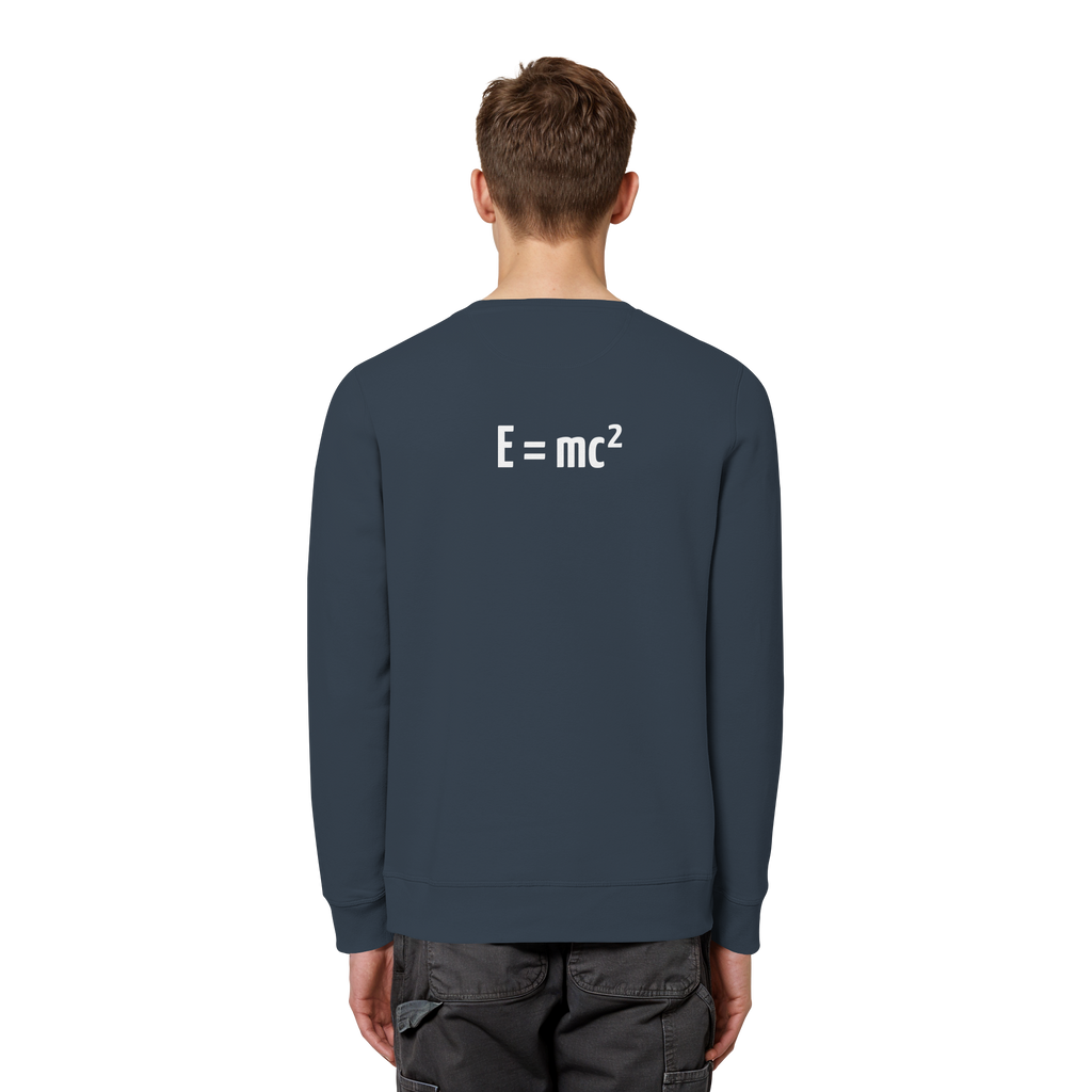 WHITE BACK (K3) - Organic Basic Unisex Sweatshirt