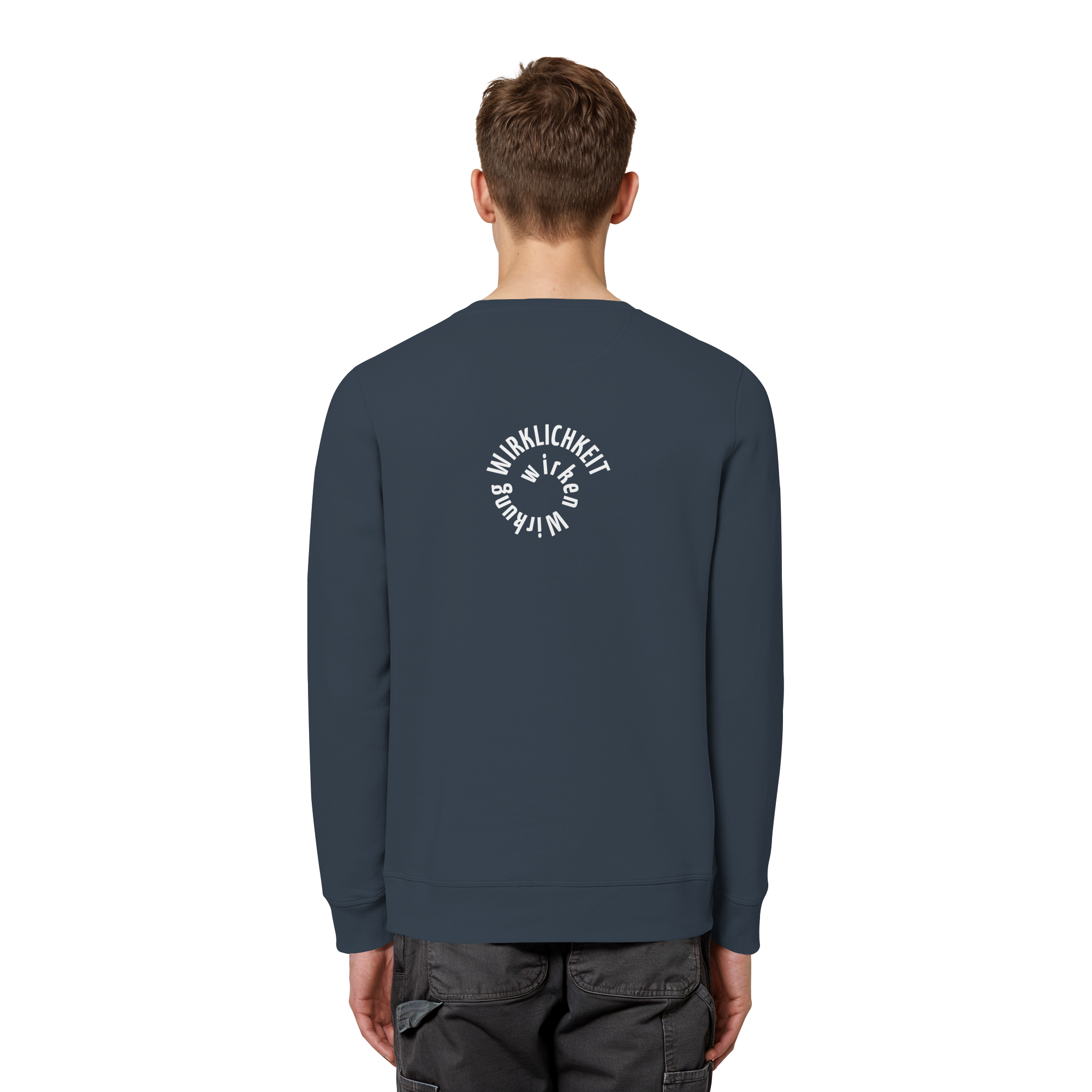 WHITE BACK - Basic Unisex Sweatshirt