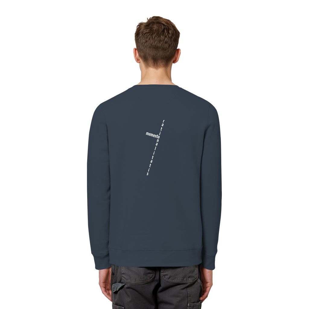WHITE BACK (K2) - Organic Basic Unisex Sweatshirt