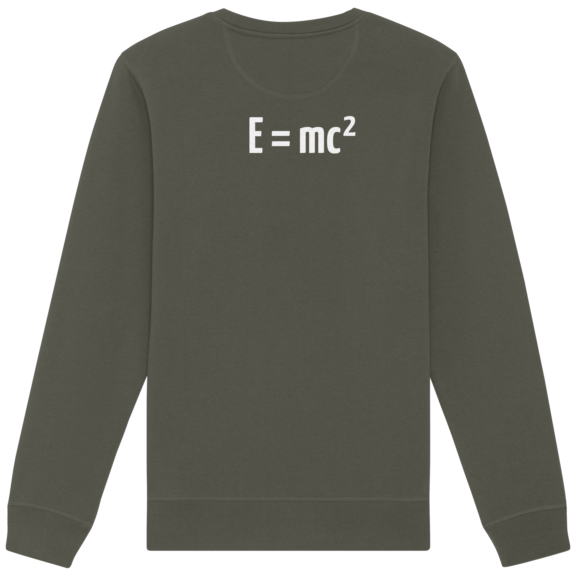 WHITE BACK (K3) - Organic Basic Unisex Sweatshirt