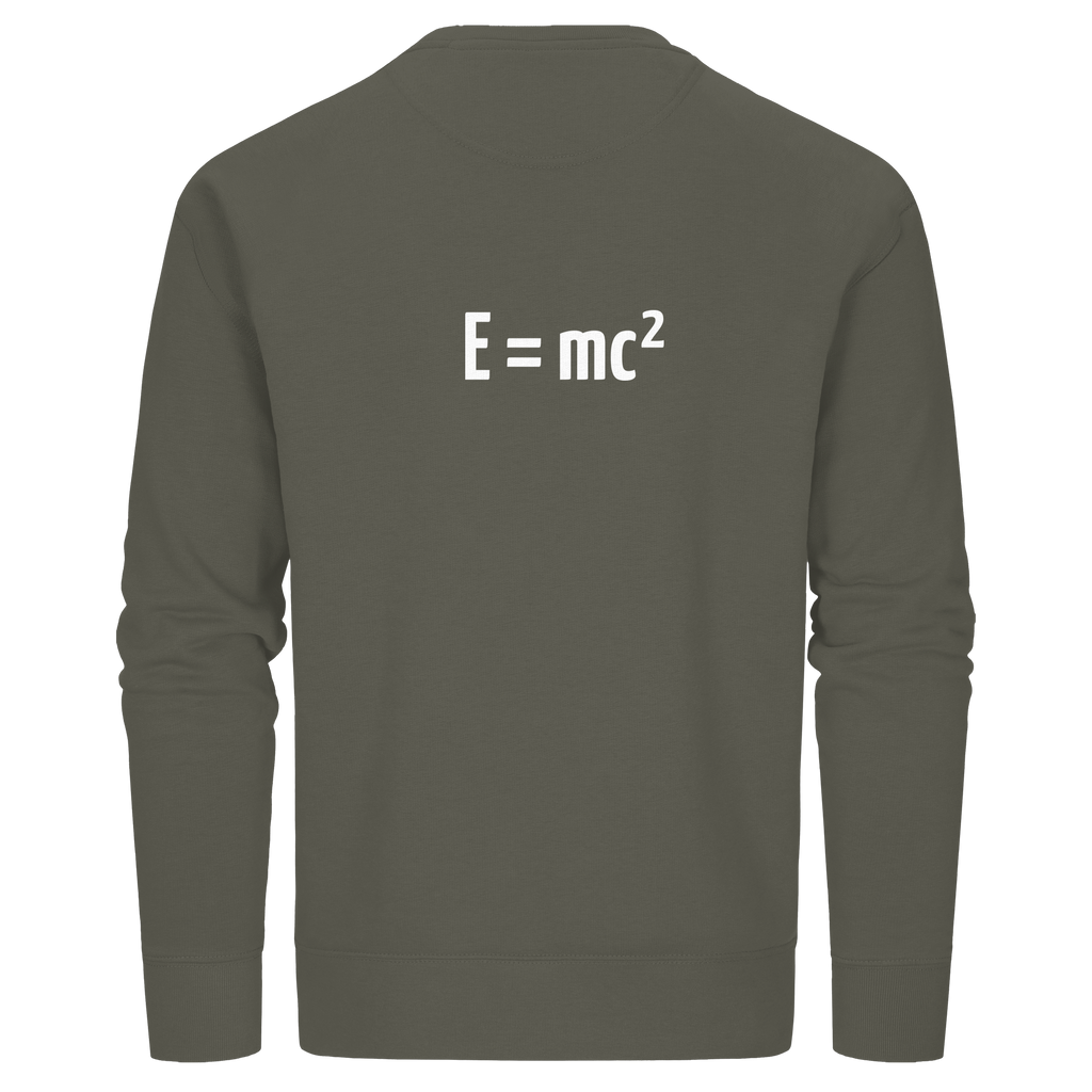 WHITE BACK (K3) - Organic Basic Unisex Sweatshirt