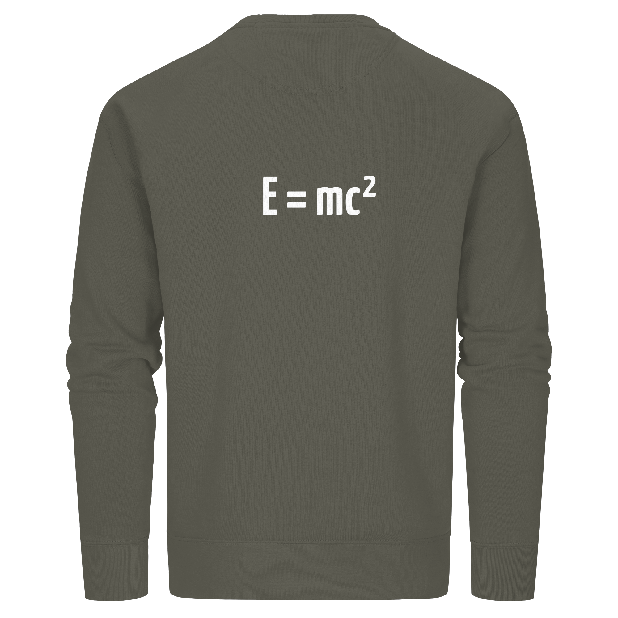 WHITE BACK (K3) - Organic Basic Unisex Sweatshirt