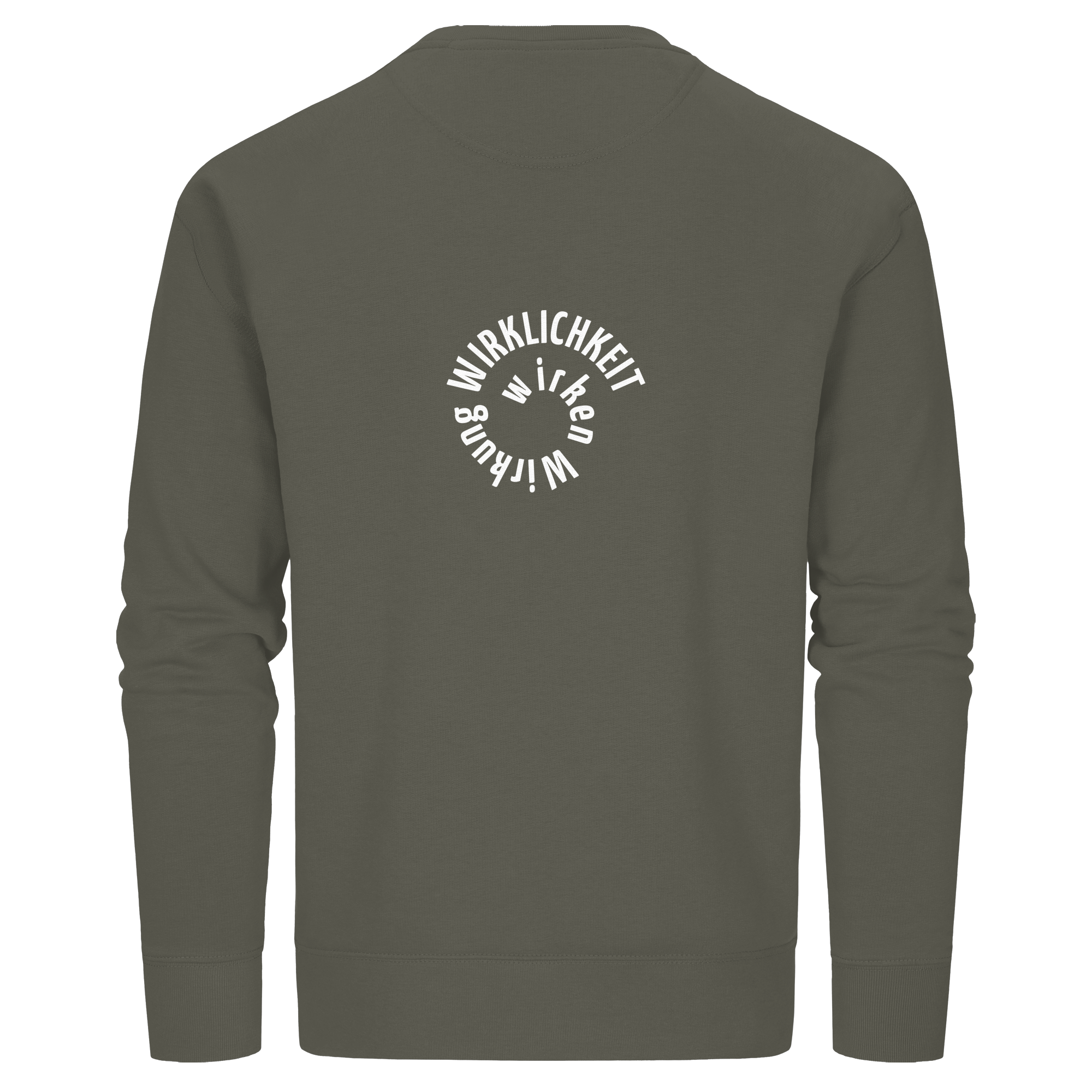 WHITE BACK - Basic Unisex Sweatshirt