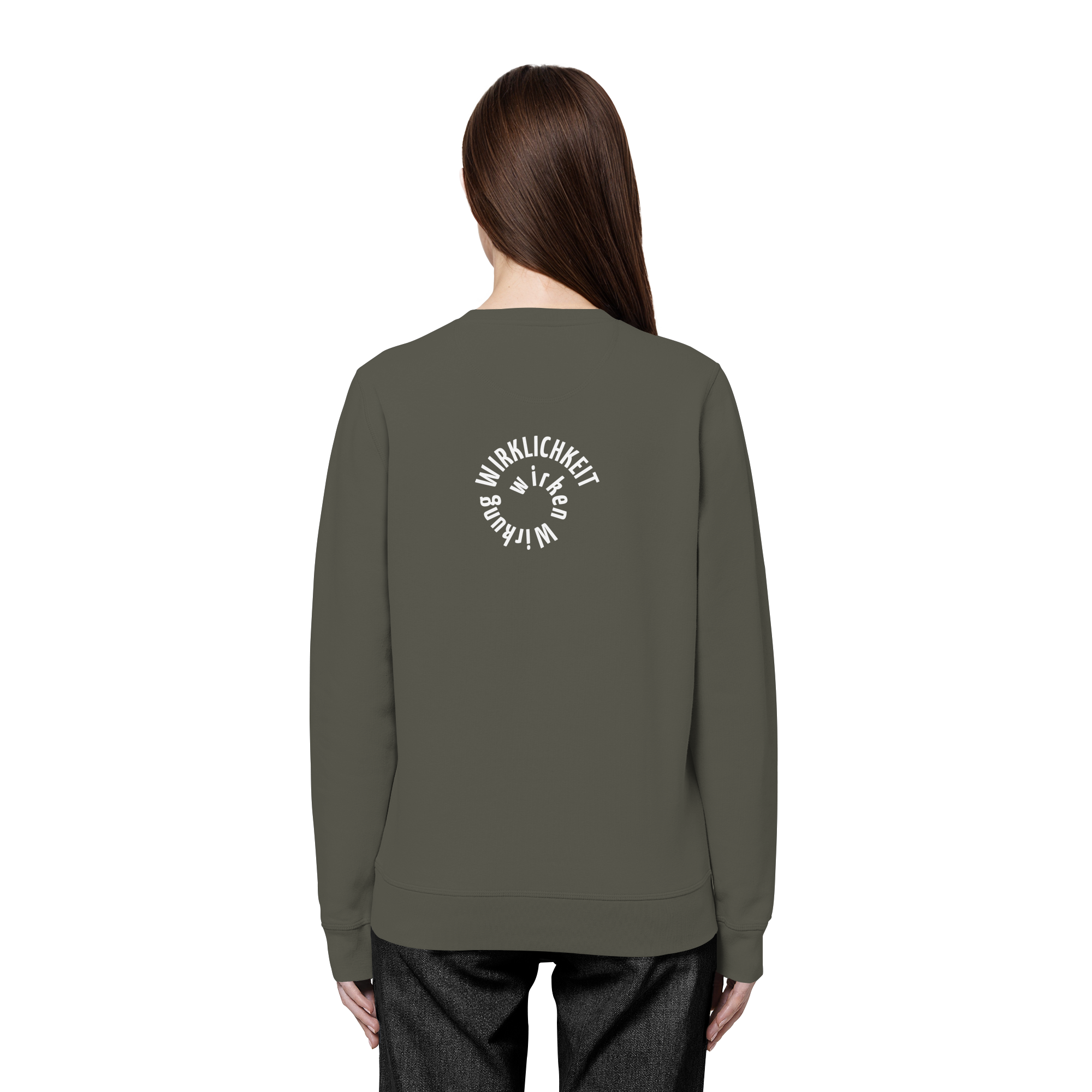 WHITE BACK - Basic Unisex Sweatshirt